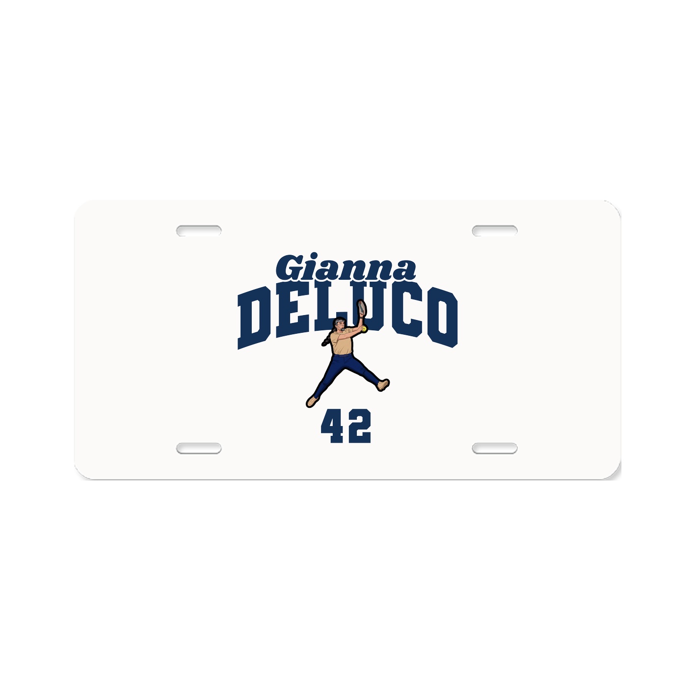 License Plate — Signature Arch in Classic