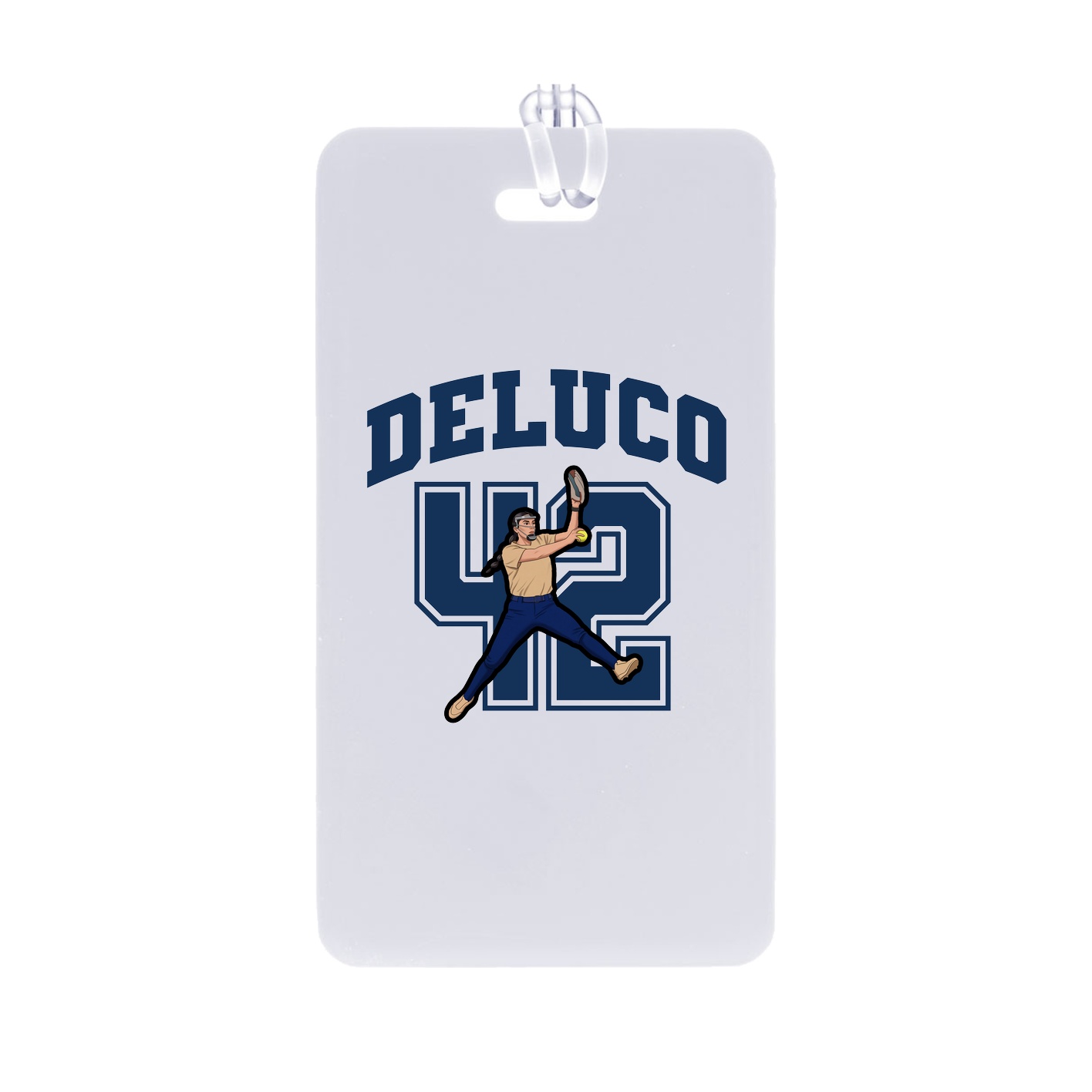 Bag Tag — Number in Classic