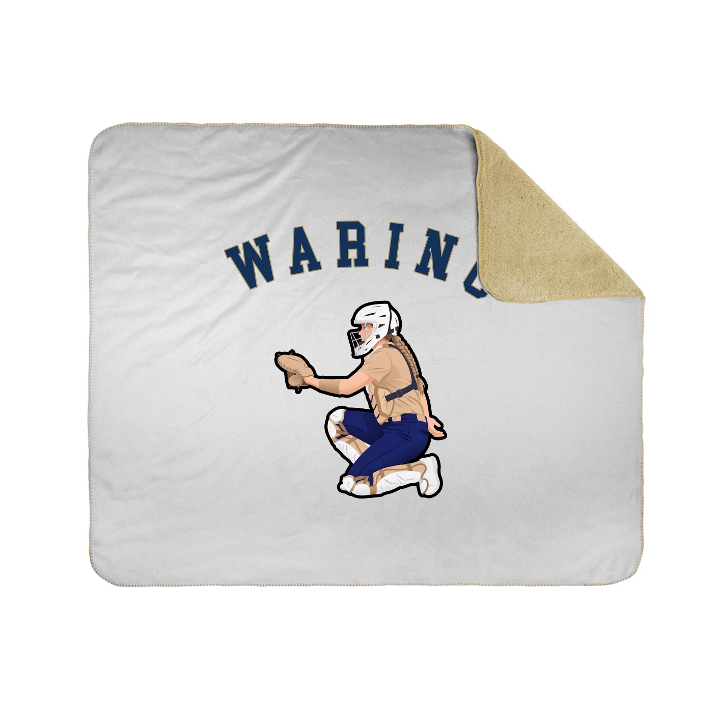 Throw Blanket — Shirsey Arch in White