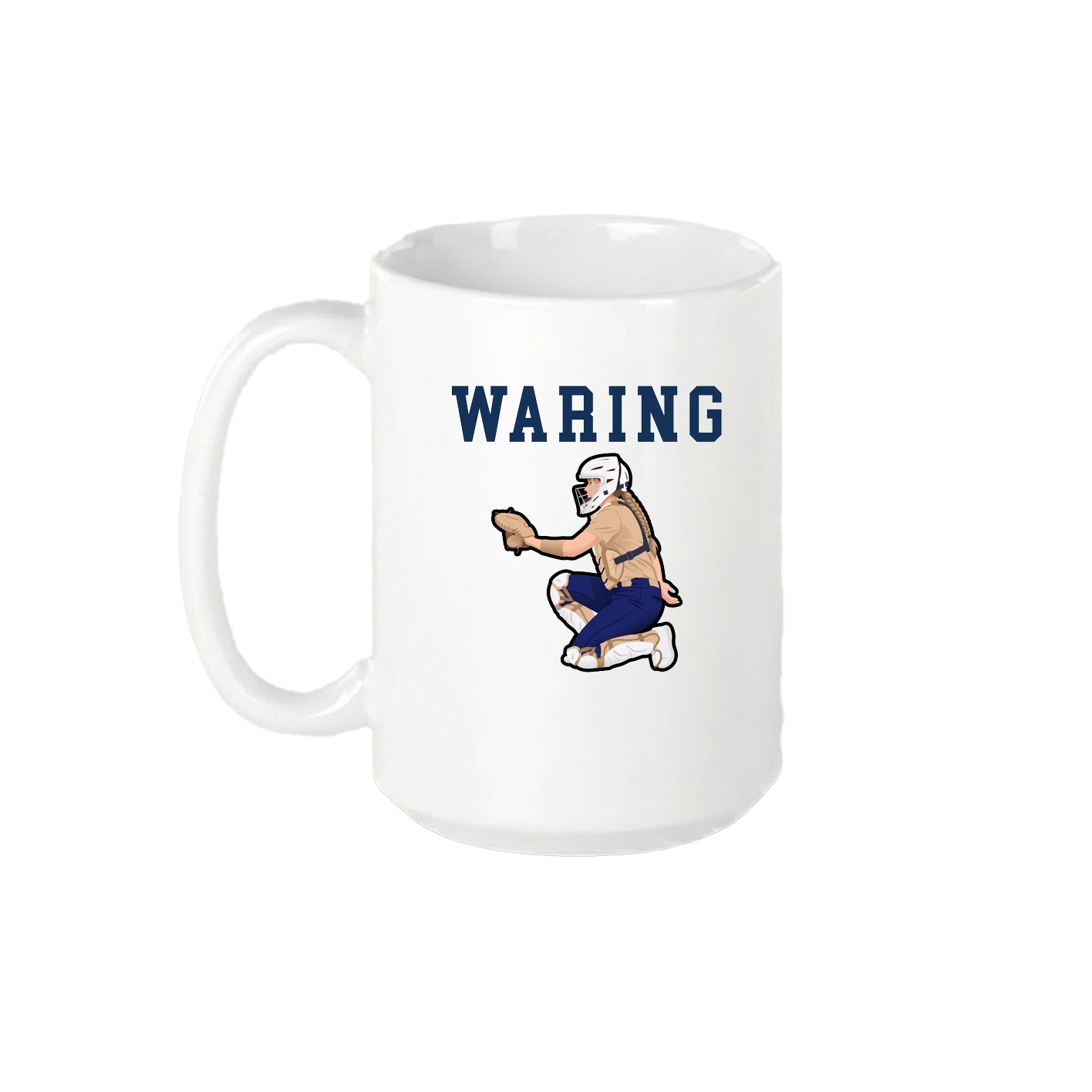 15oz Coffee Mug — Shirsey in White