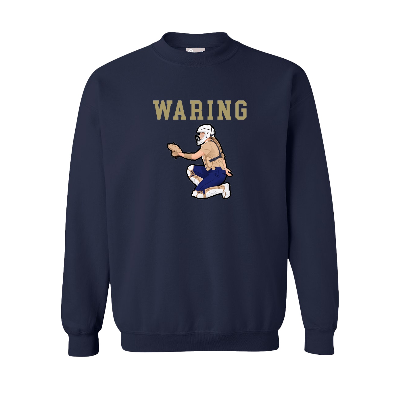 Fleece Crew — Shirsey in Navy