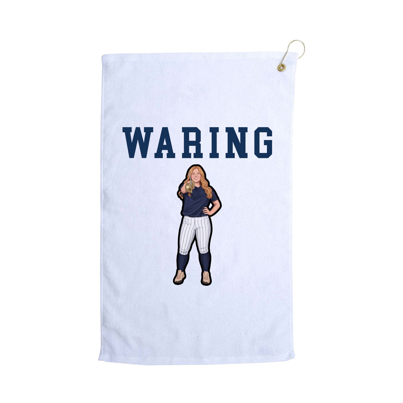 Golf Towel — Shirsey in White