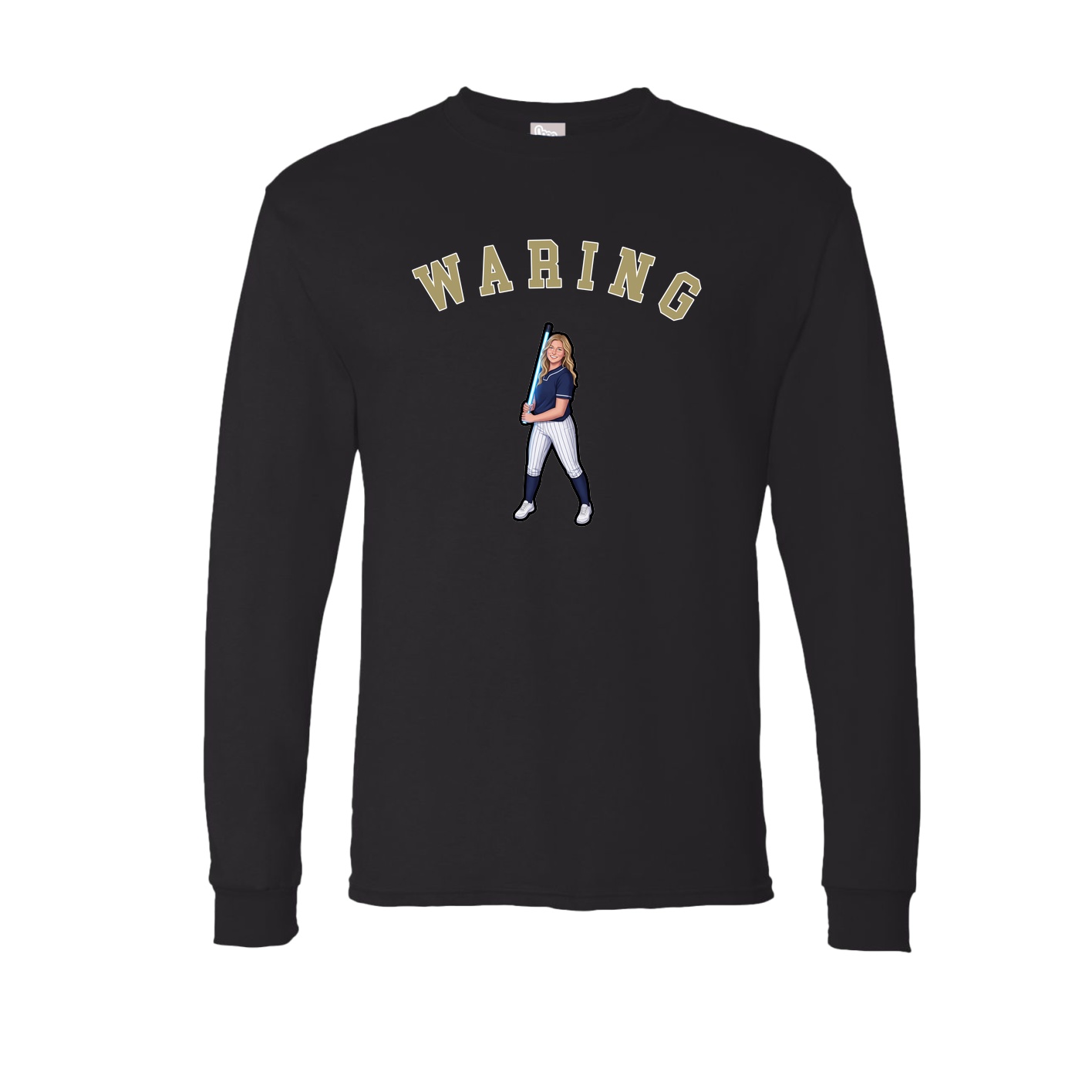 Long Sleeve Tee — Shirsey Arch in Black