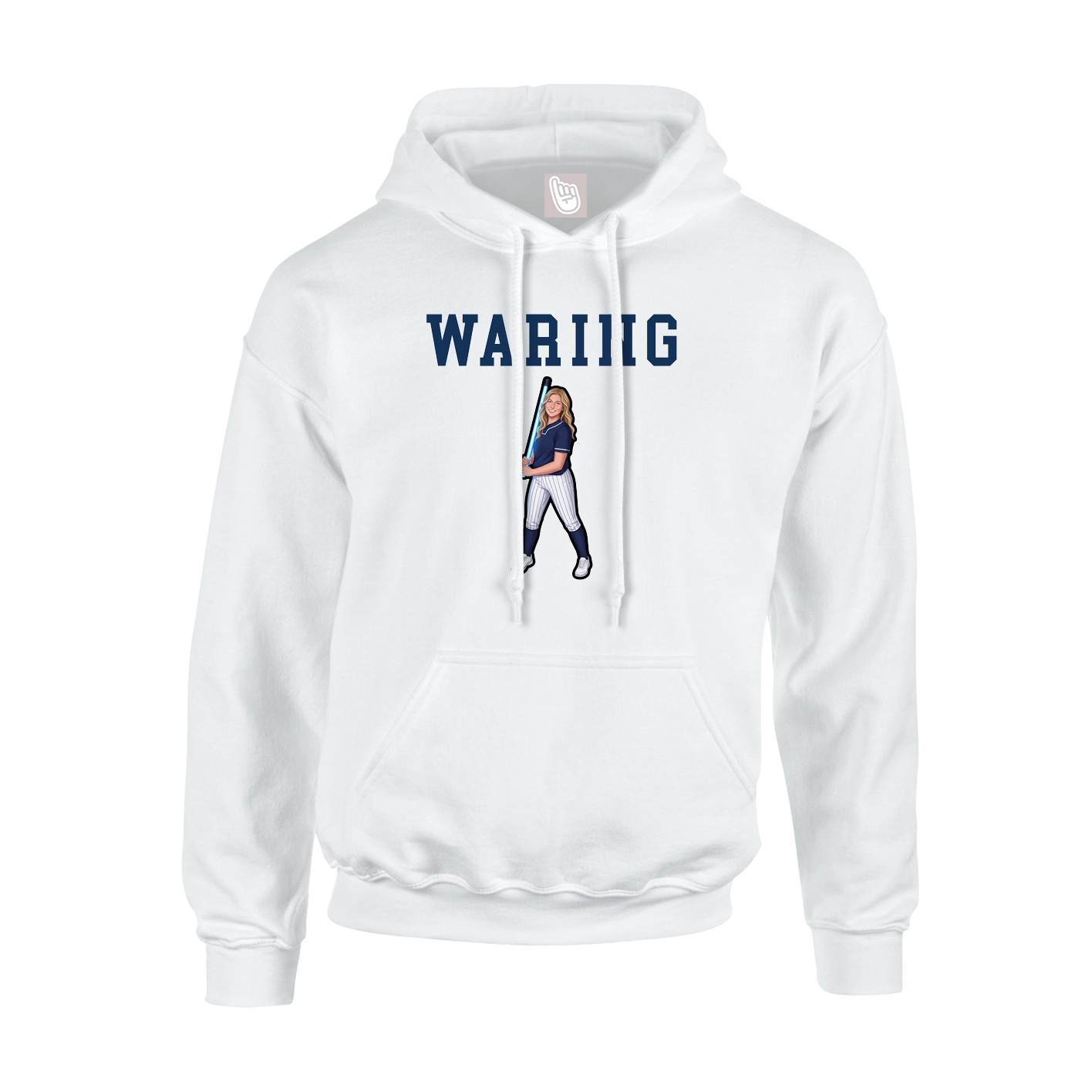 Youth Hoodie — Shirsey in White