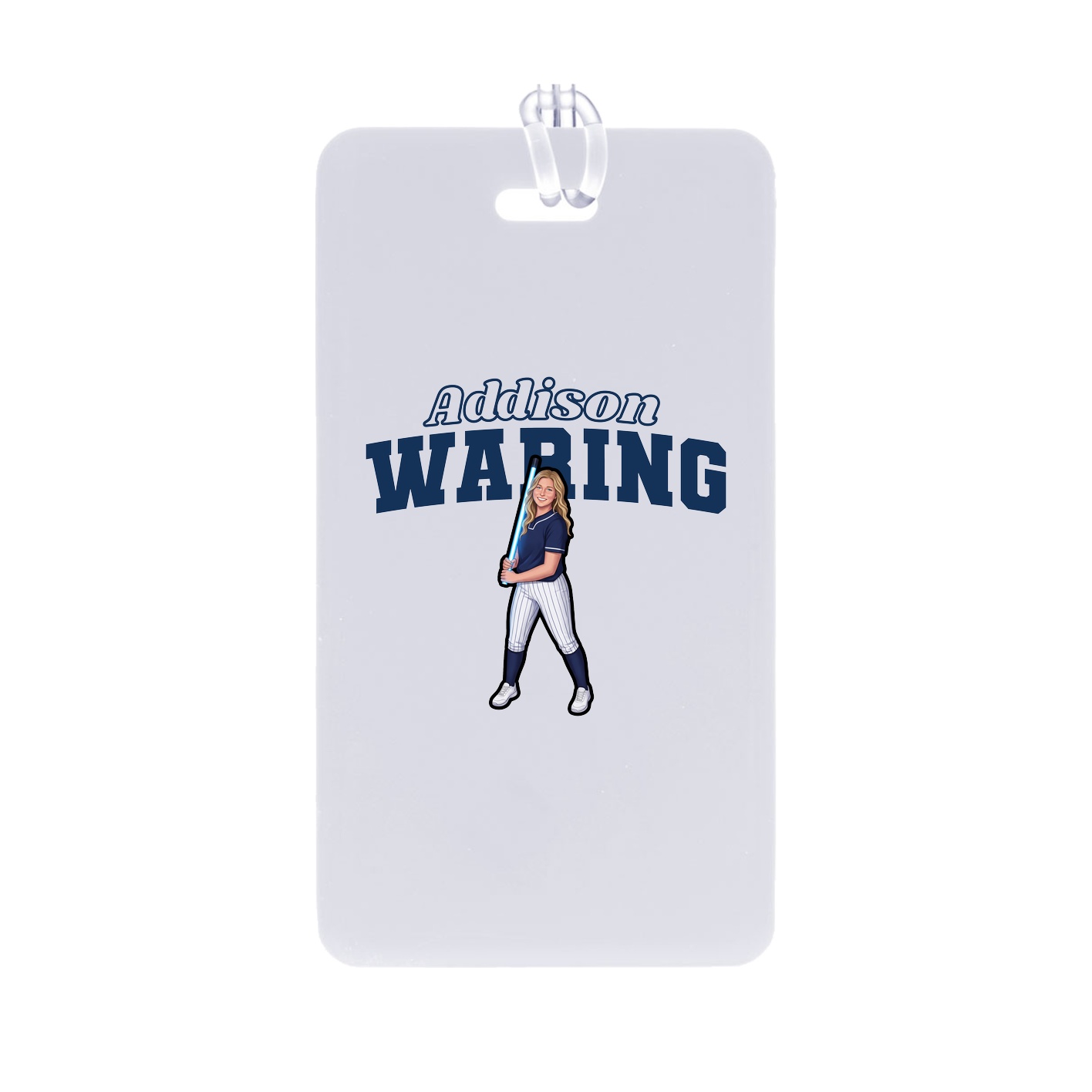 Bag Tag — Name Arch in Classic