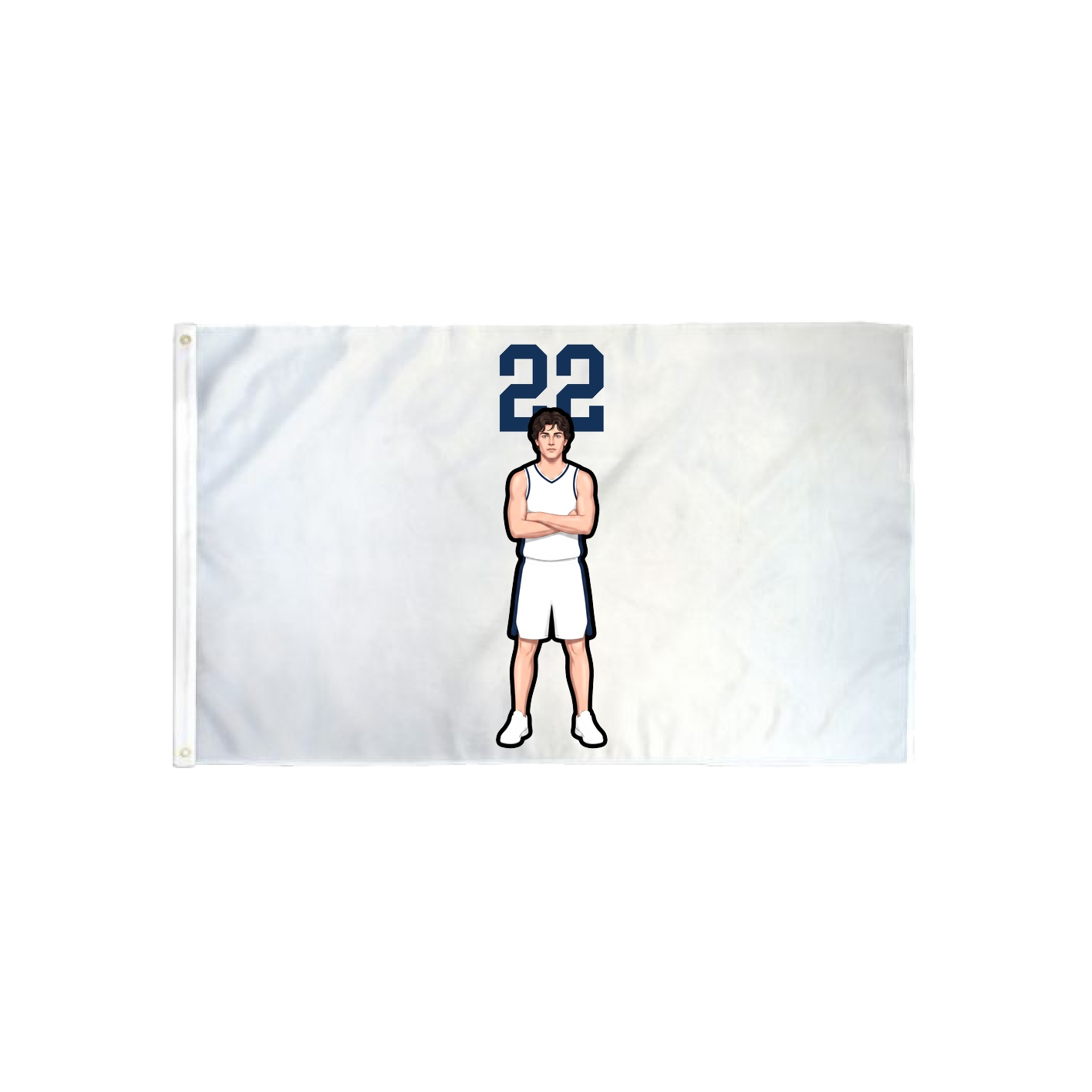 3x5 Flag — Number Top in Classic