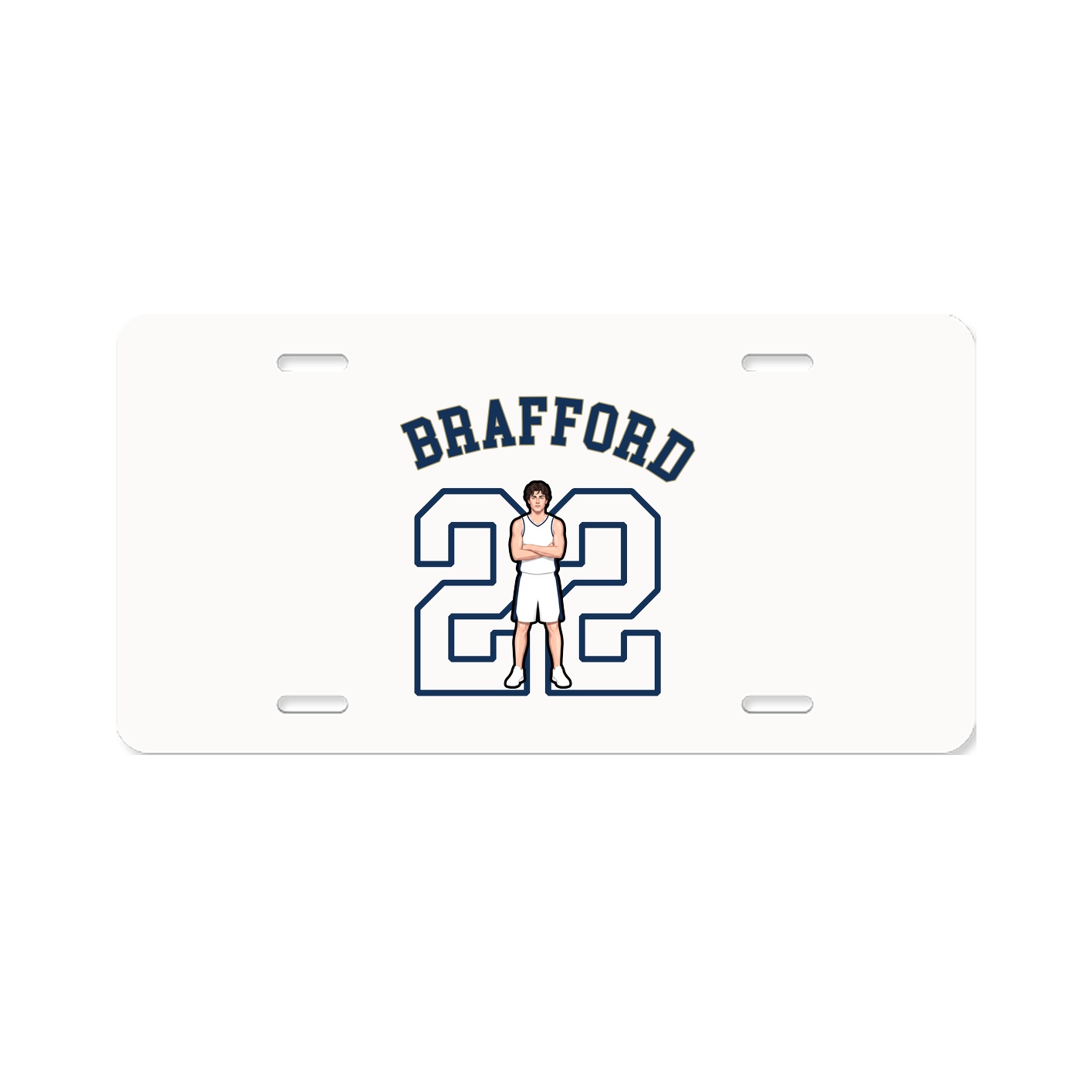 License Plate — Shirsey Arch in Classic
