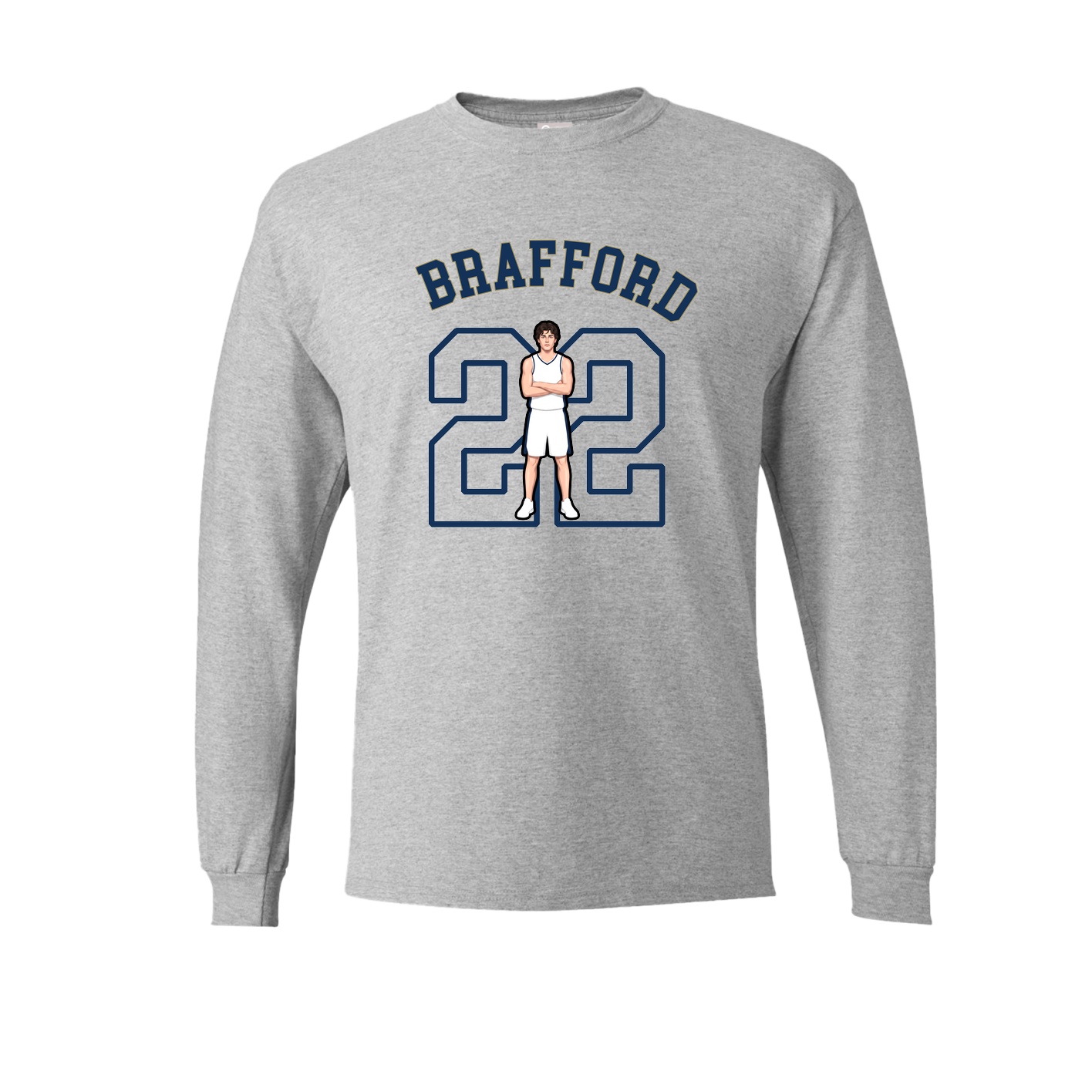 Long Sleeve Tee — Shirsey Arch in Grey