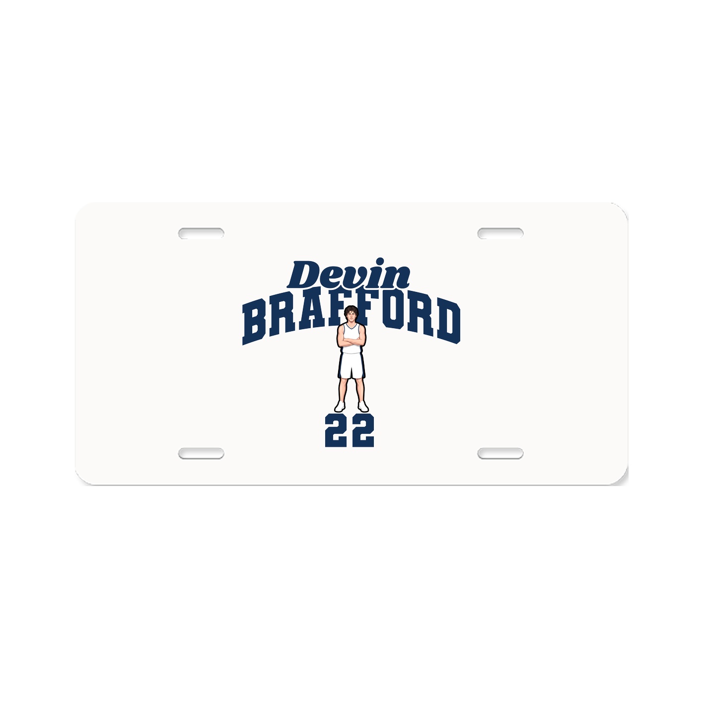 License Plate — Signature Arch in Classic