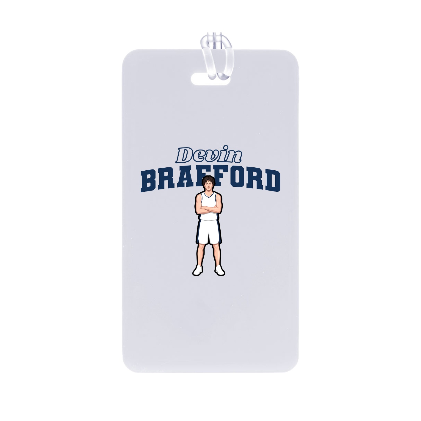 Bag Tag — Name Arch in Classic