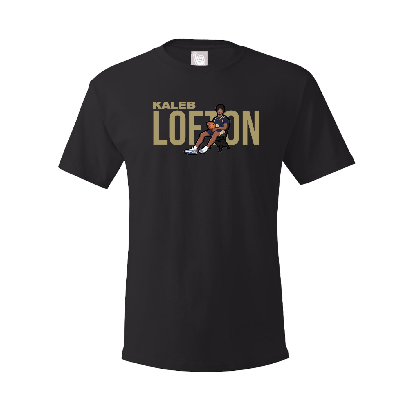 Youth Tee — Player Name in Black