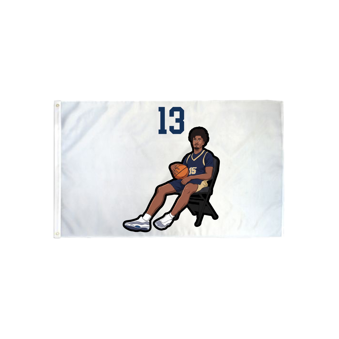 3x5 Flag — Number Top in Classic