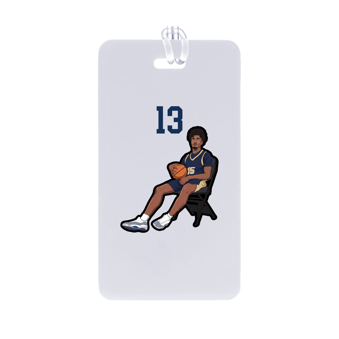 Bag Tag — Number Top in Classic