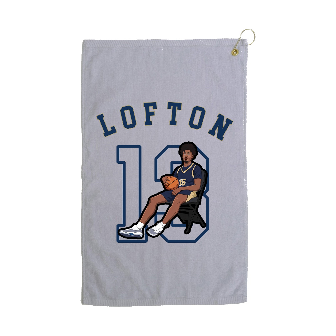 Golf Towel — Shirsey Arch in Grey