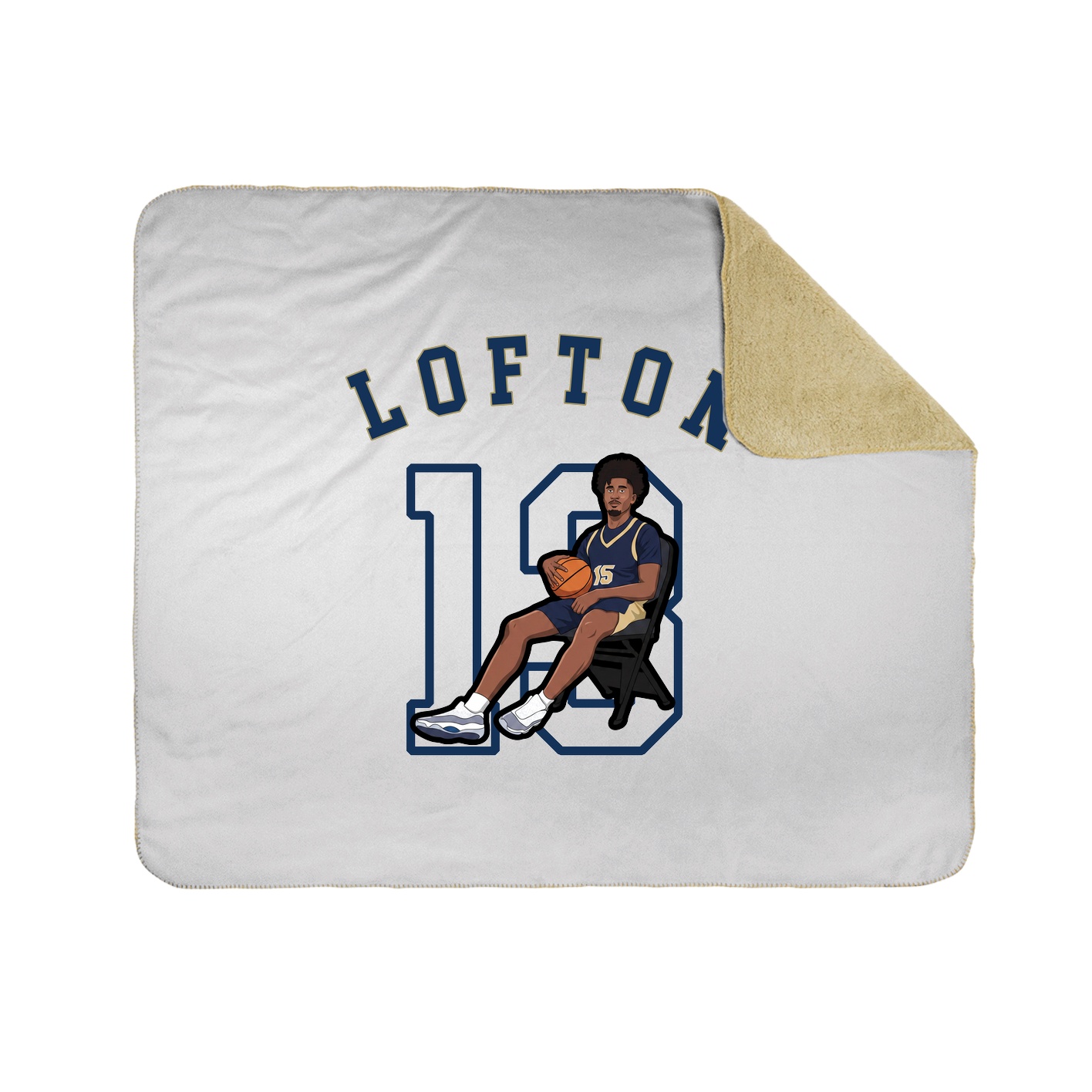 Throw Blanket — Shirsey Arch in White