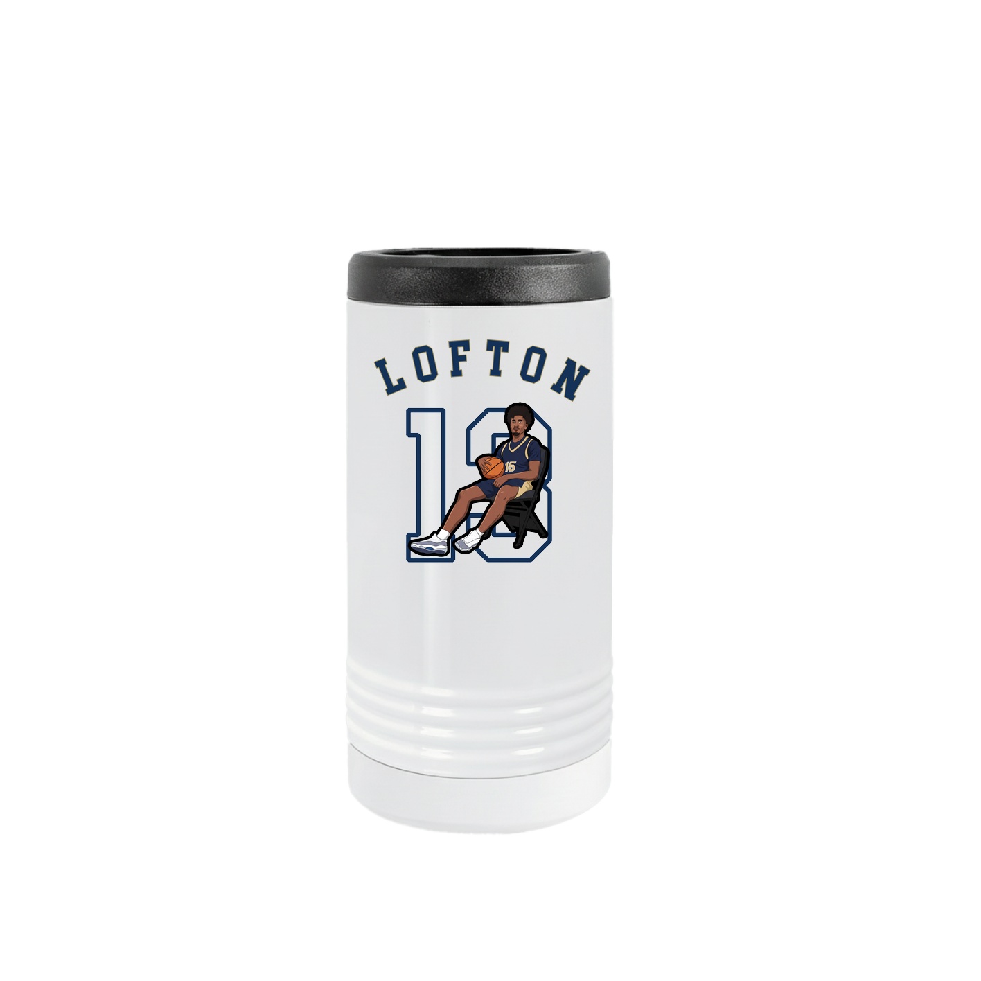 Slim Beverage Holder — Shirsey Arch in White