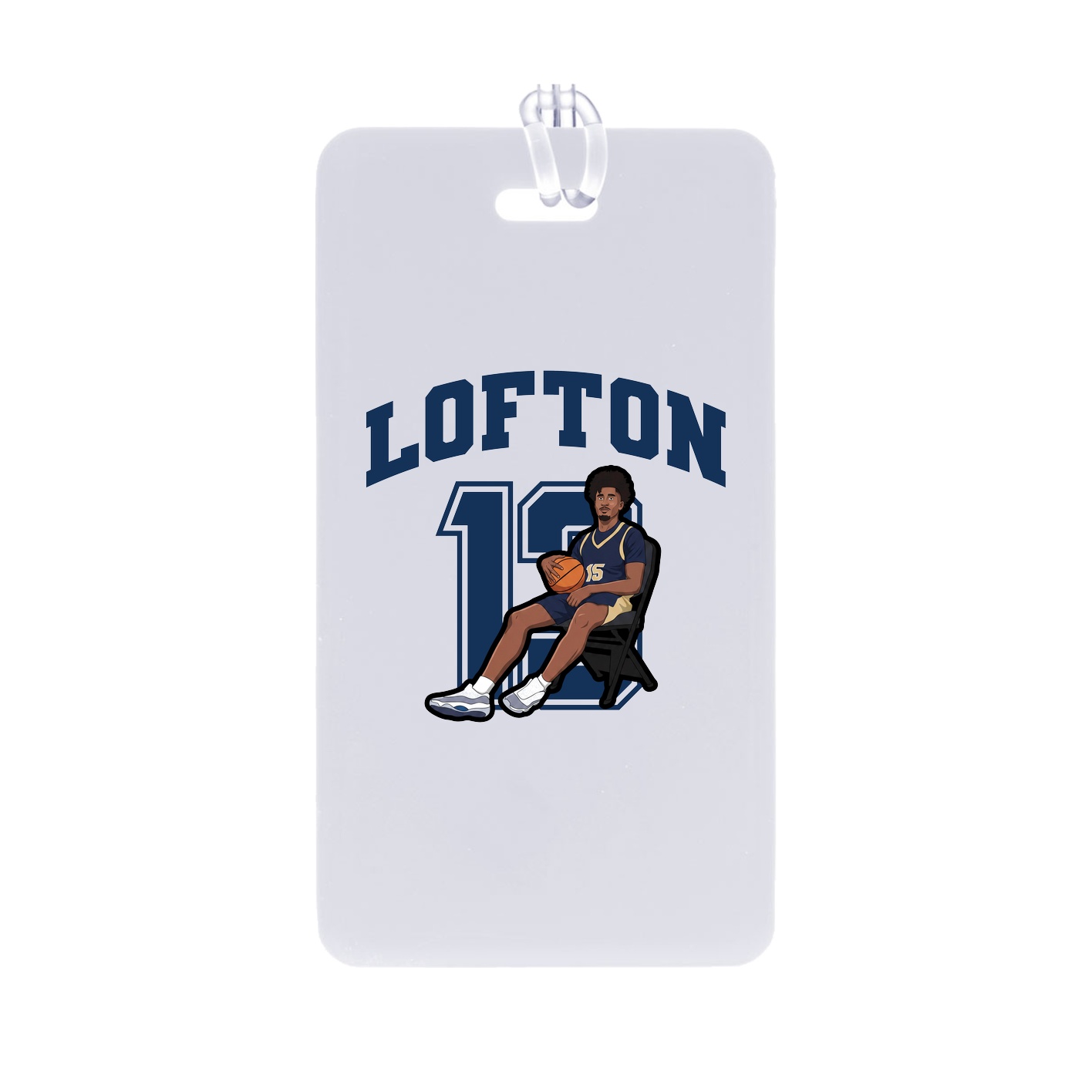 Bag Tag — Number in Classic