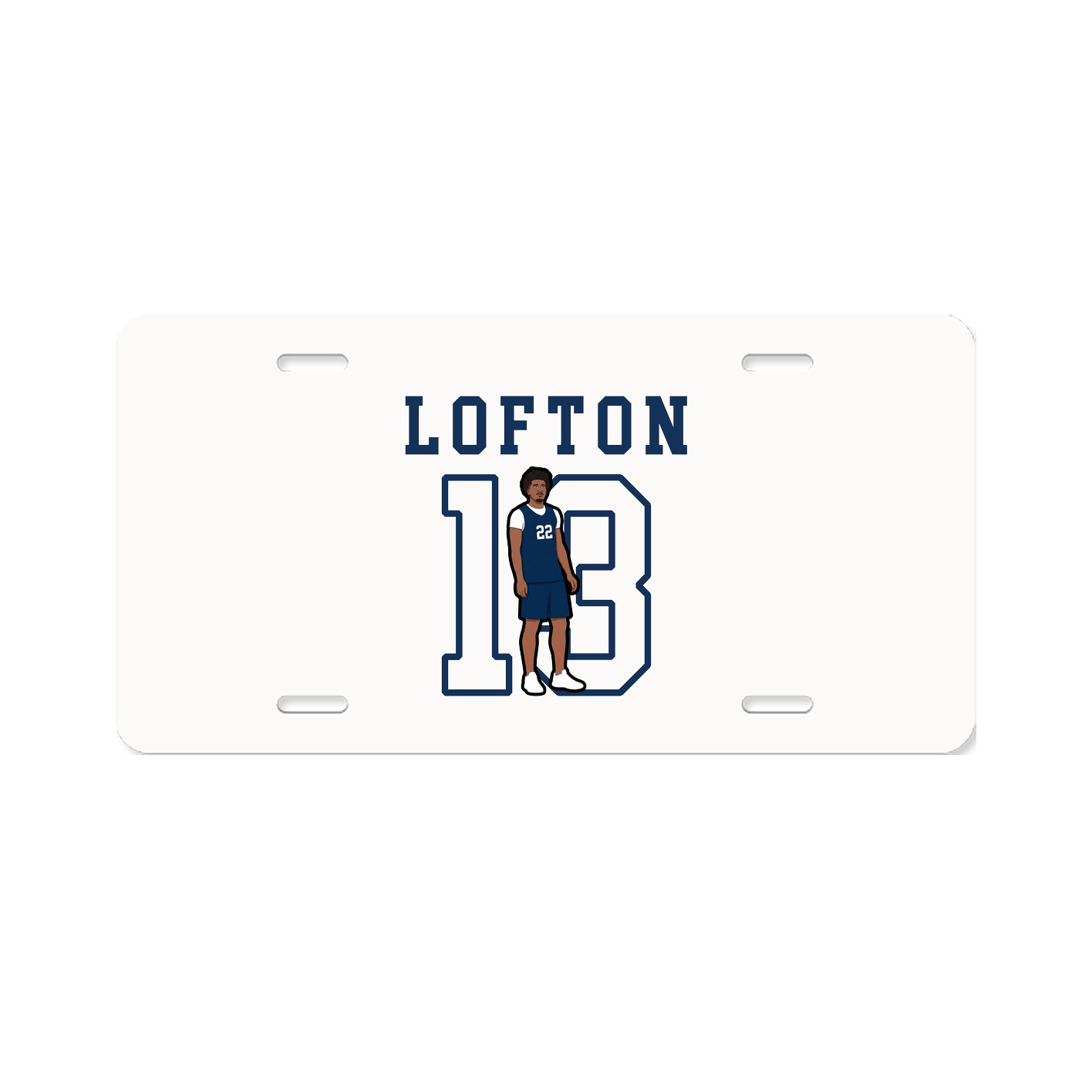 License Plate — Shirsey in Classic