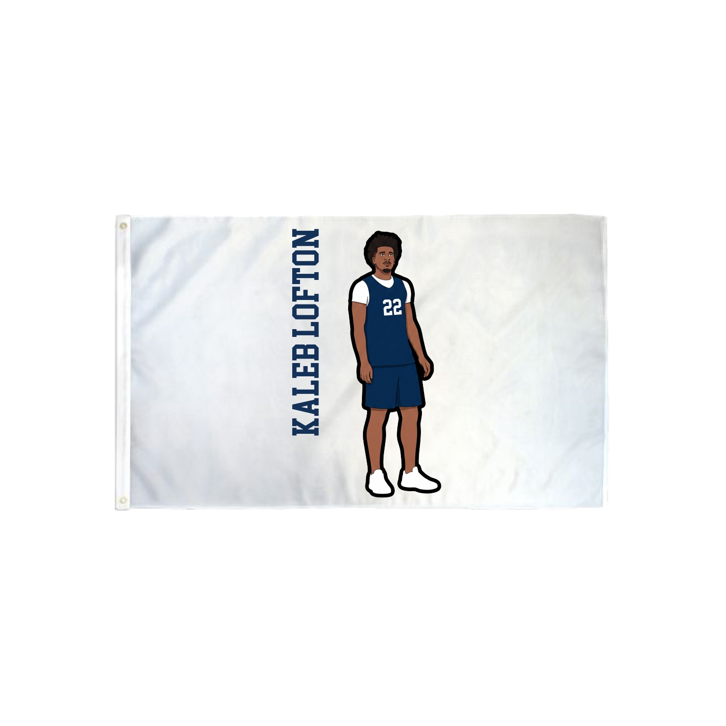 3x5 Flag — Name Vertical in Classic