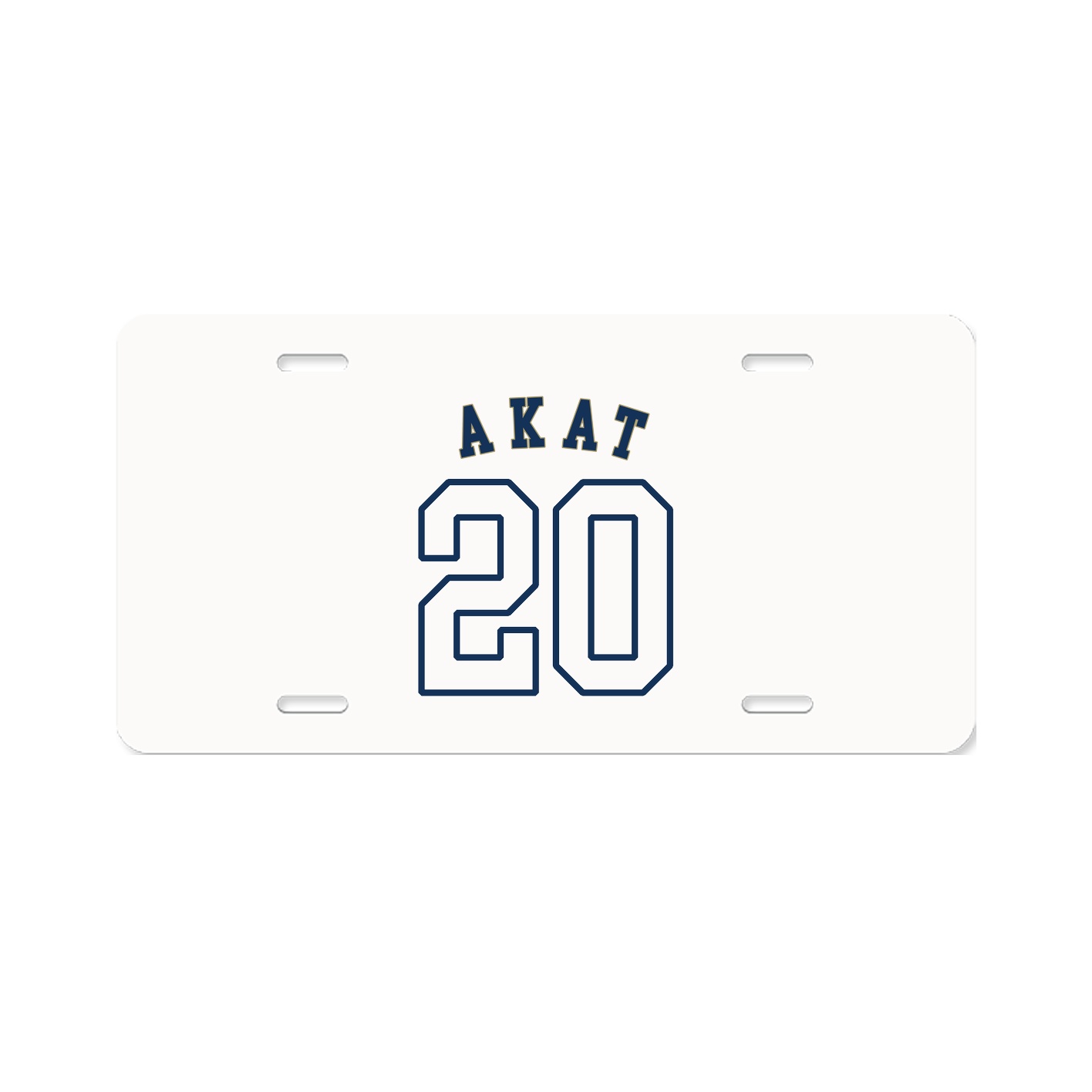 License Plate — Shirsey Arch in Classic