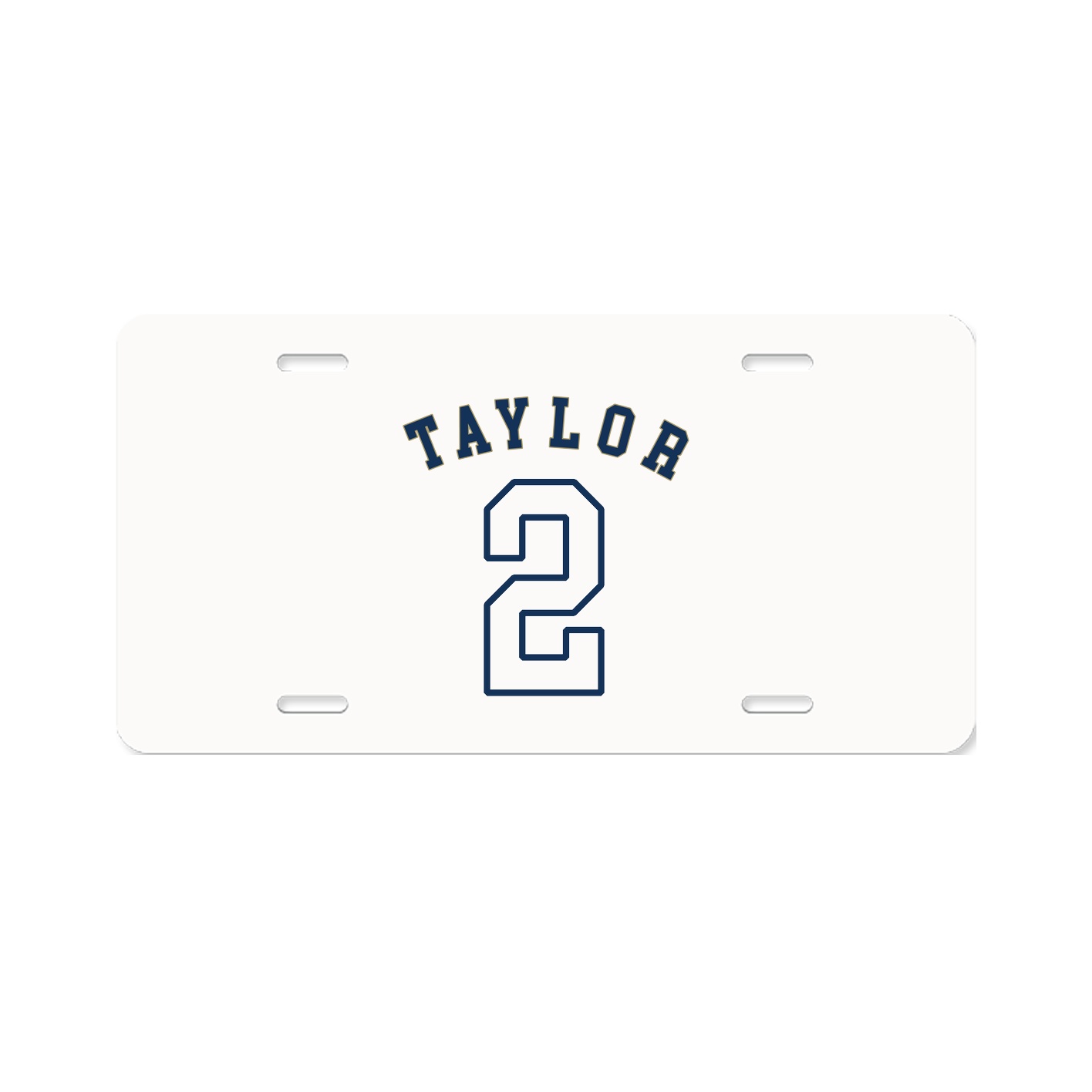 License Plate — Shirsey Arch in Classic