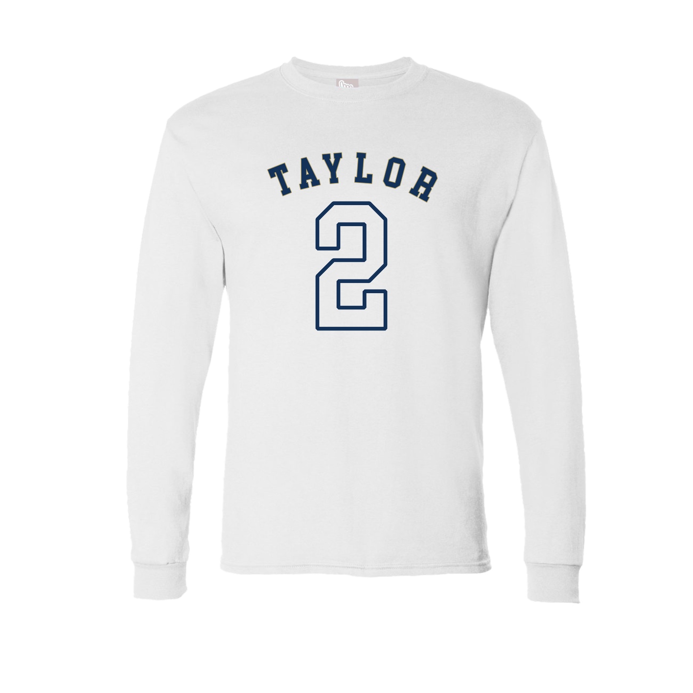 Long Sleeve Tee — Shirsey Arch in White