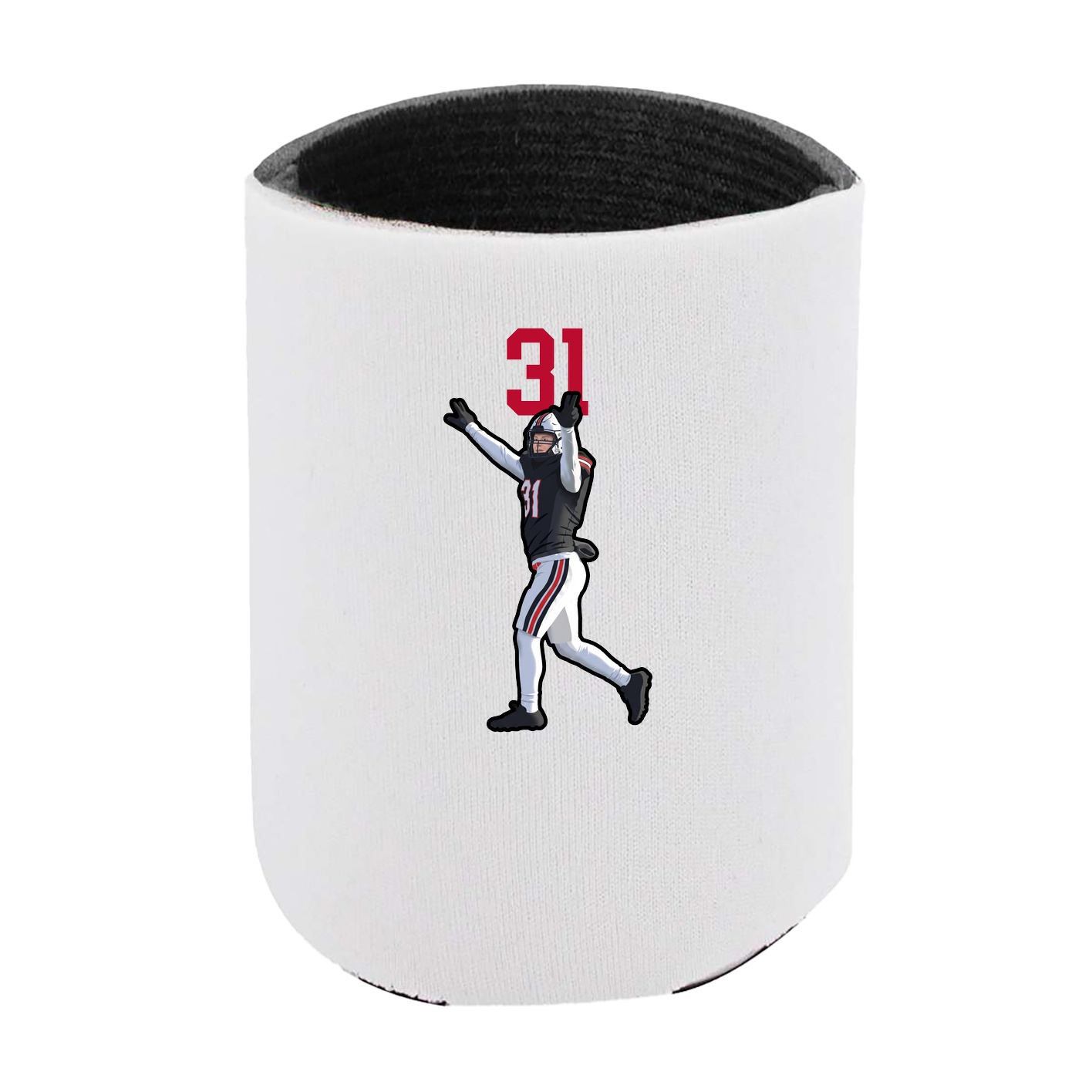 Can Holder — Number Top in White