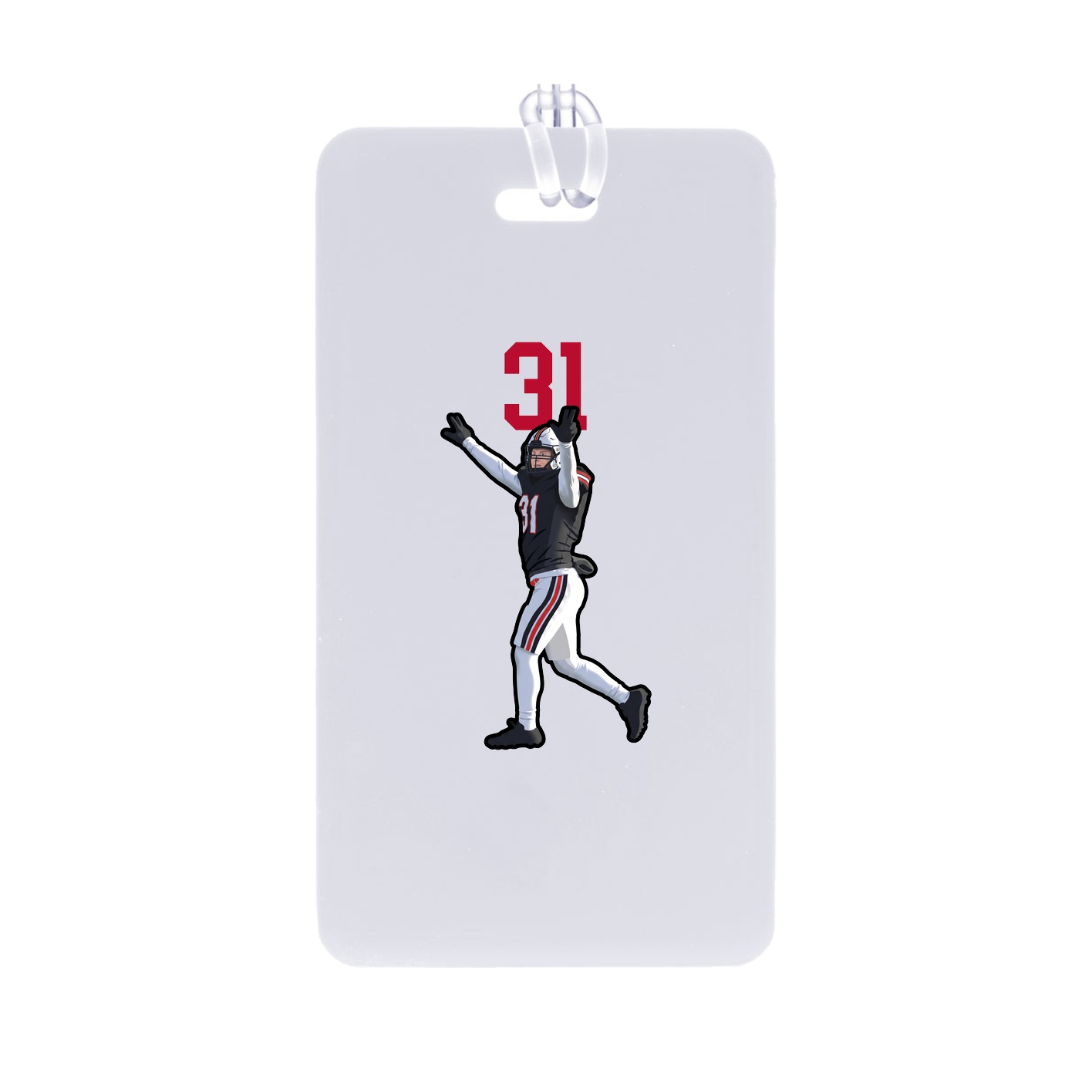 Bag Tag — Number Top in Classic