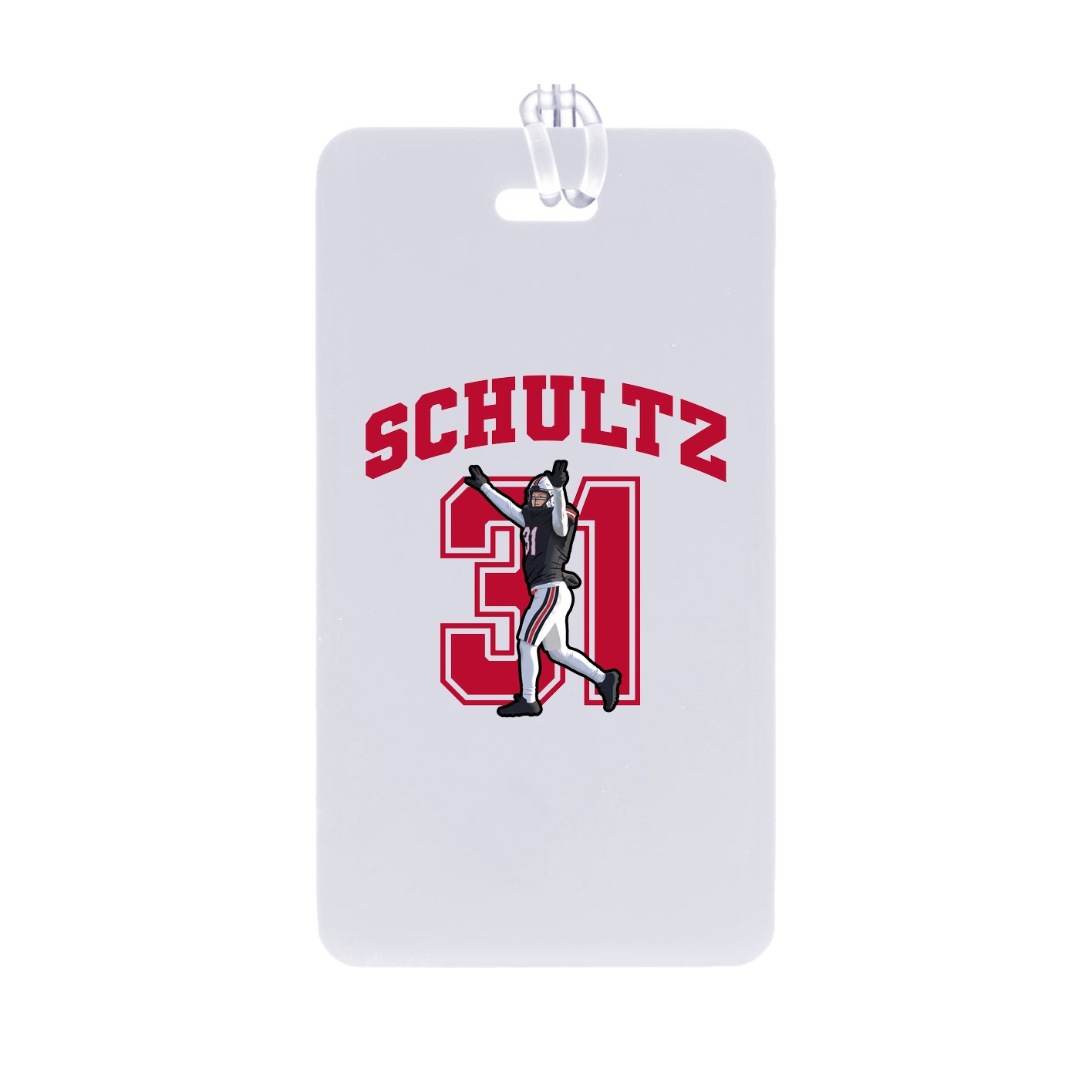 Bag Tag — Number in Classic