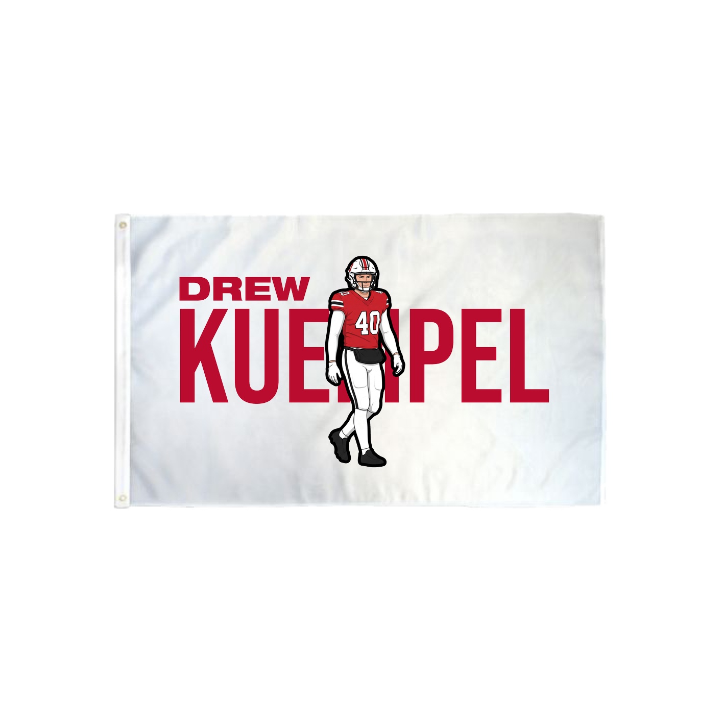 3x5 Flag — Player Name in Classic