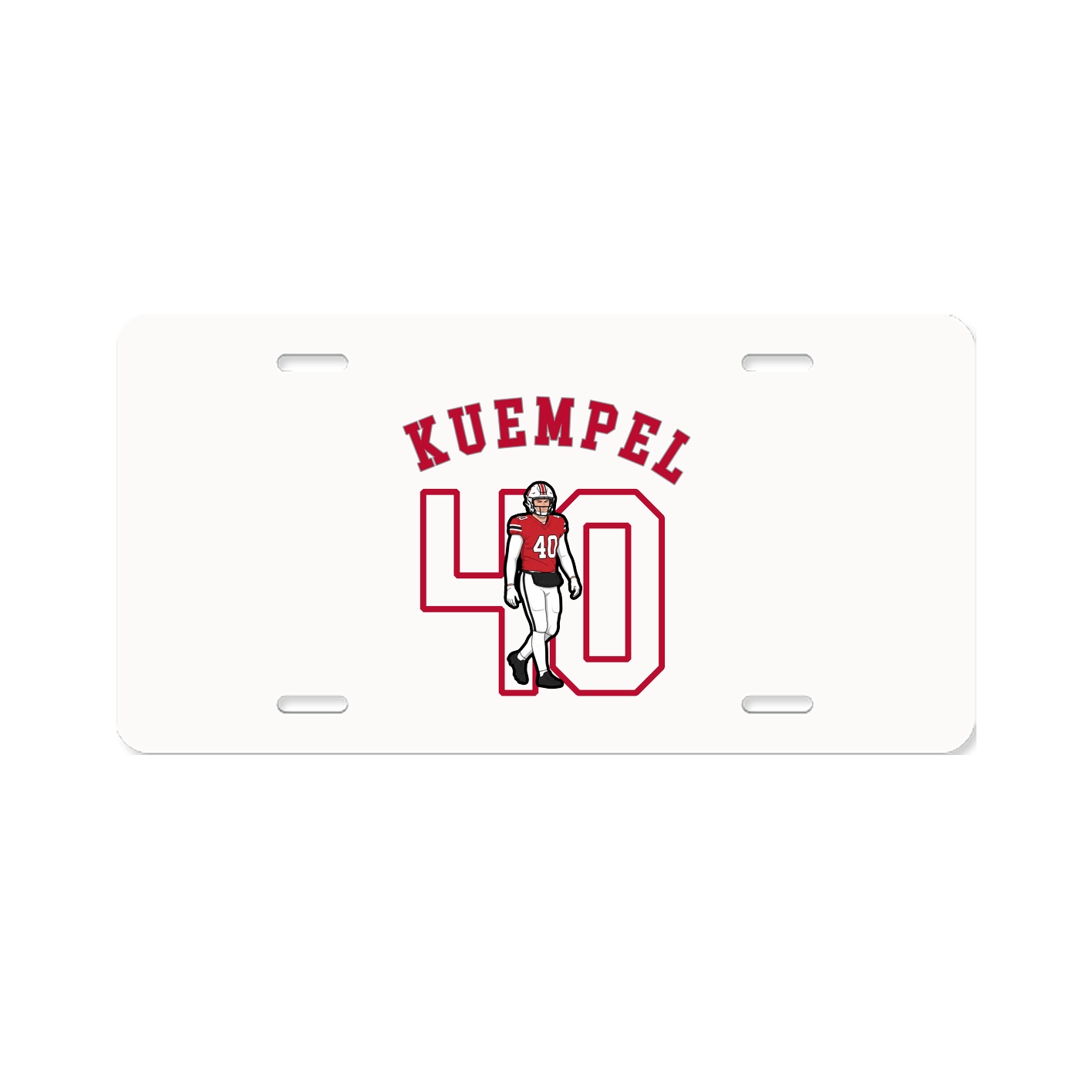 License Plate — Shirsey Arch in Classic