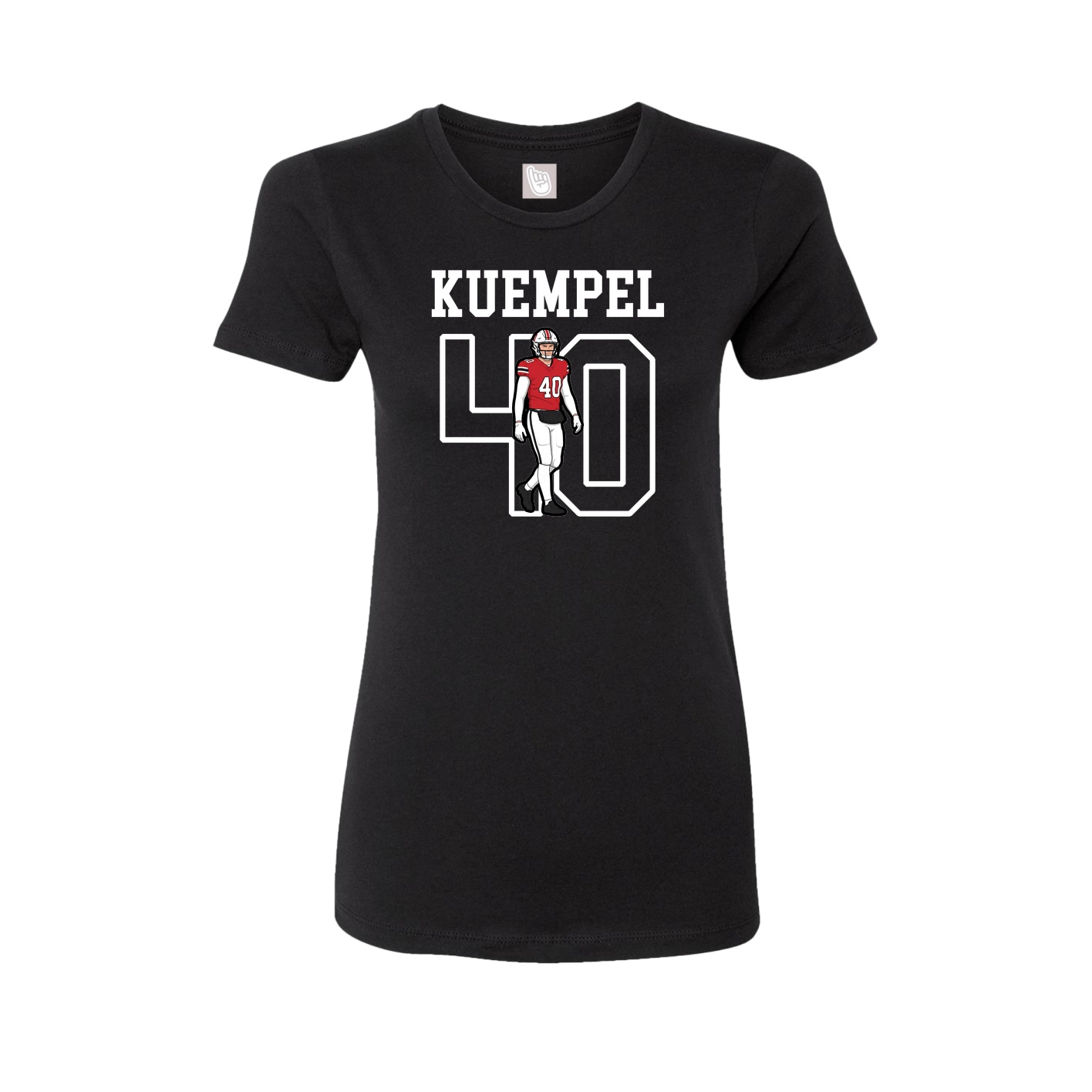 Fitted Women's Tee — Shirsey in Black