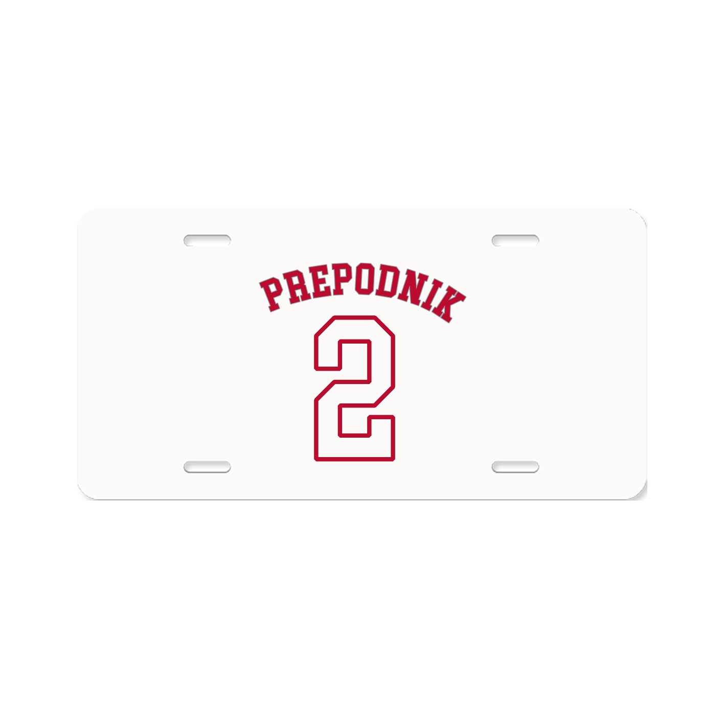 License Plate — Shirsey Arch in Classic
