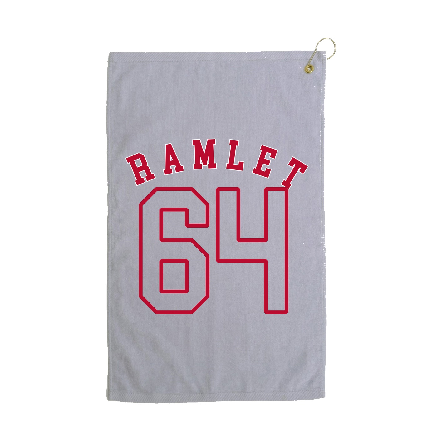 Golf Towel — Shirsey Arch in Grey