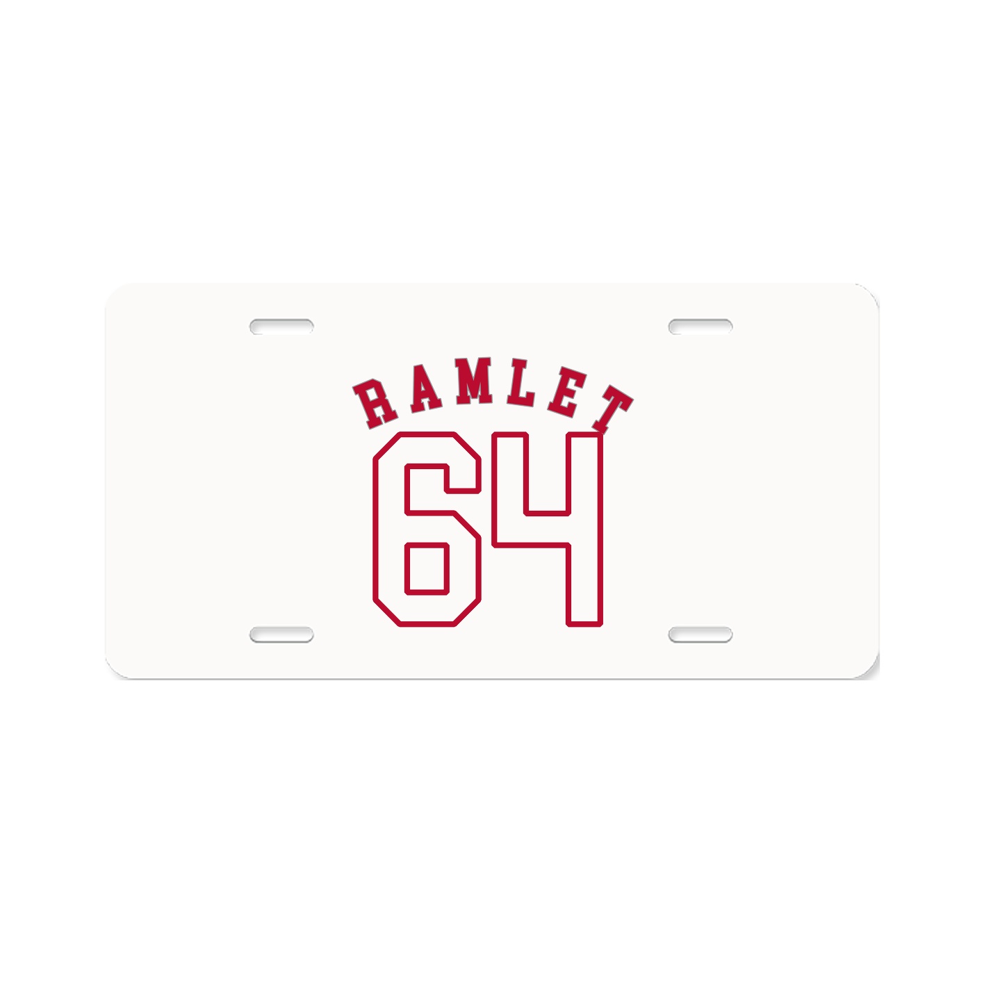 License Plate — Shirsey Arch in Classic