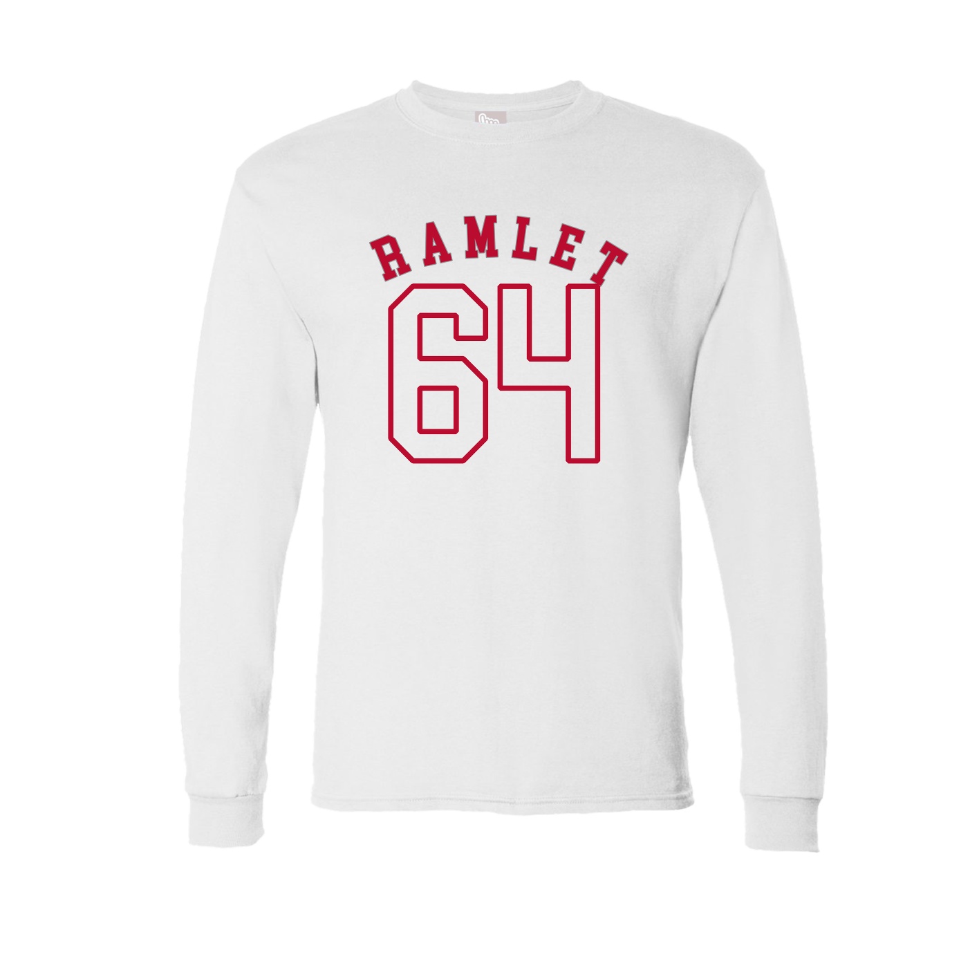 Long Sleeve Tee — Shirsey Arch in White