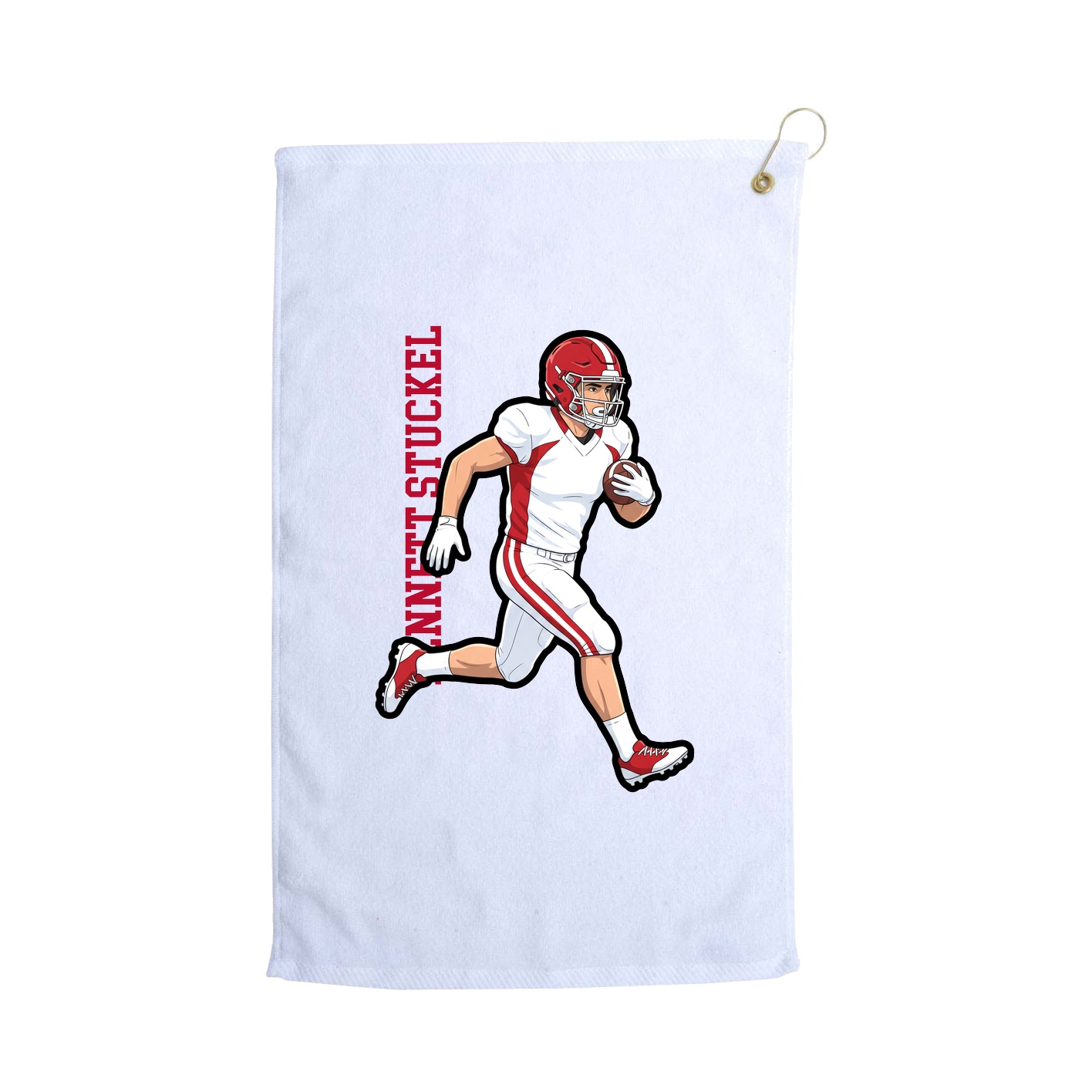 Golf Towel — Classic in White