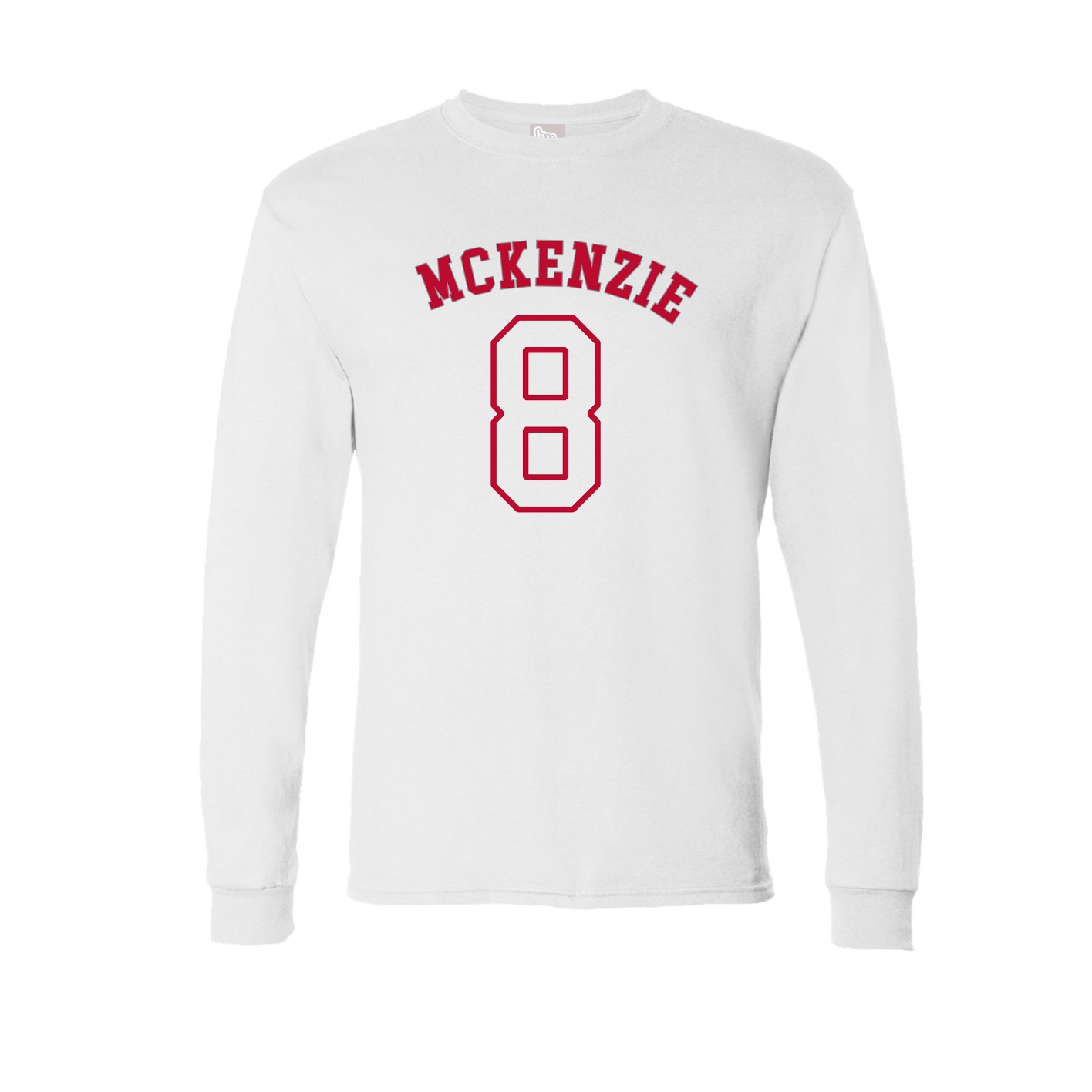 Long Sleeve Tee — Shirsey Arch in White