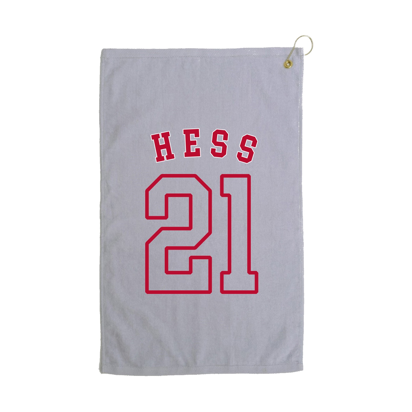Golf Towel — Shirsey Arch in Grey
