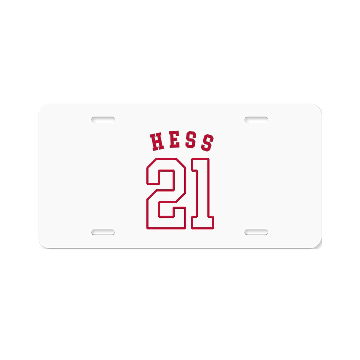 License Plate — Shirsey Arch in Classic