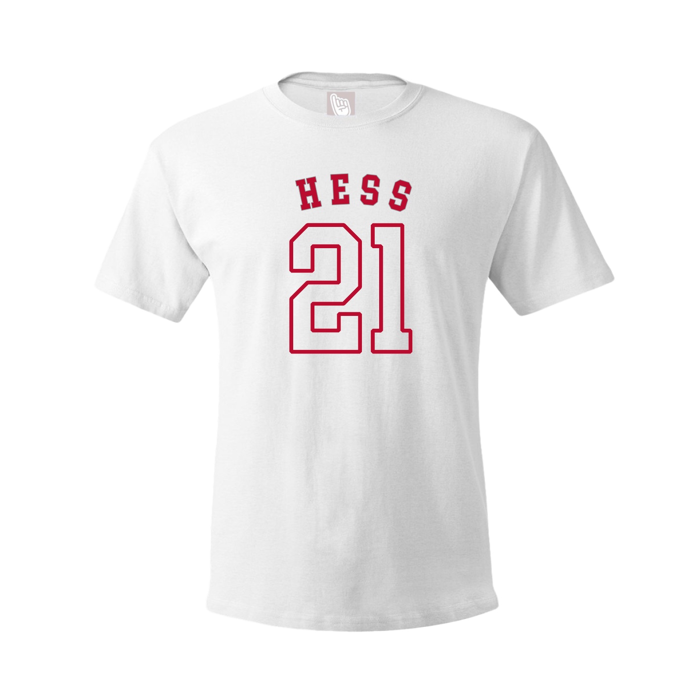 Youth Tee — Shirsey Arch in White