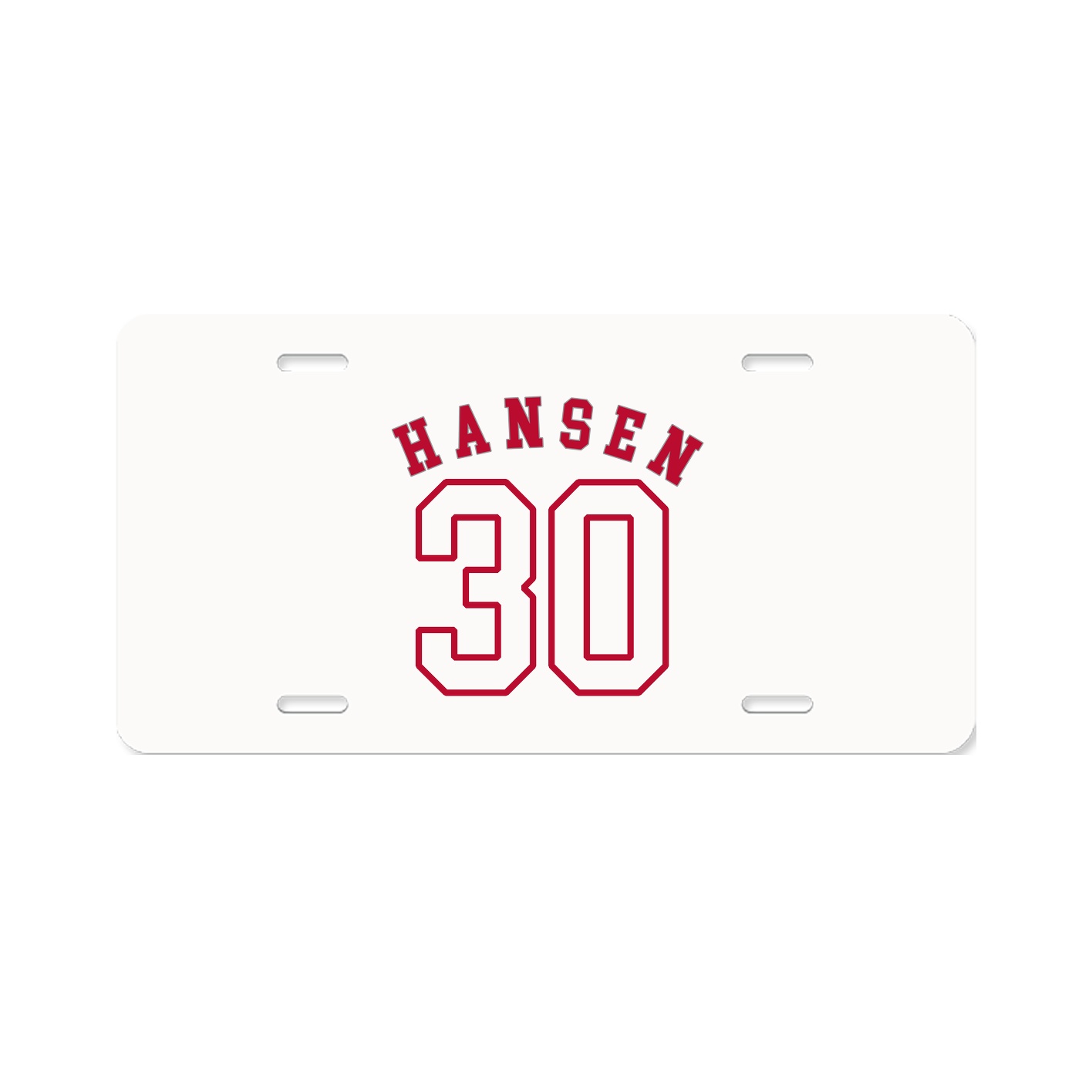 License Plate — Shirsey Arch in Classic