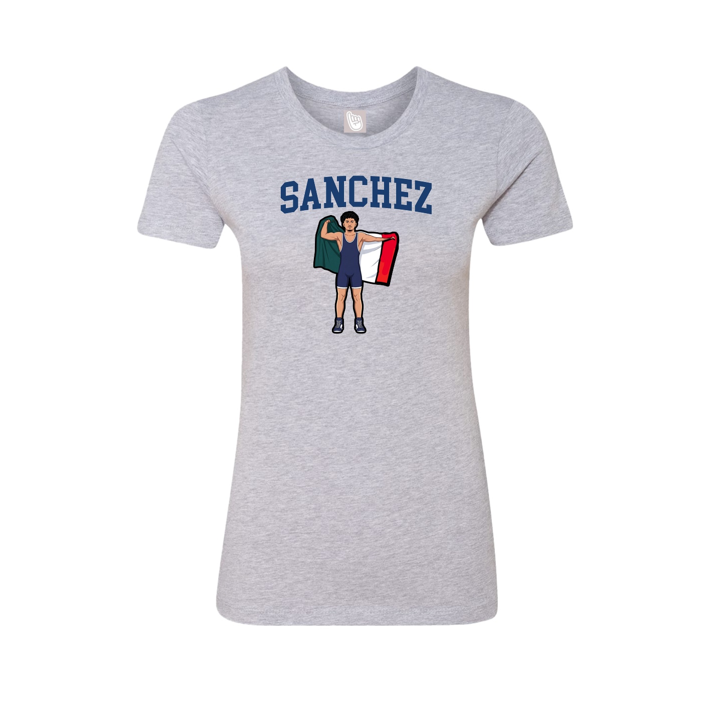 Fitted Women's Tee — Shirsey in Grey