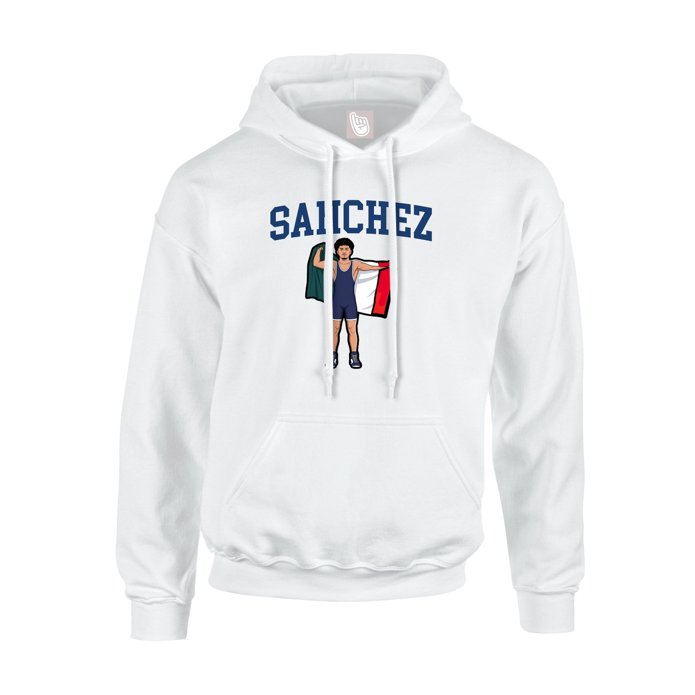 Hoodie — Shirsey in White