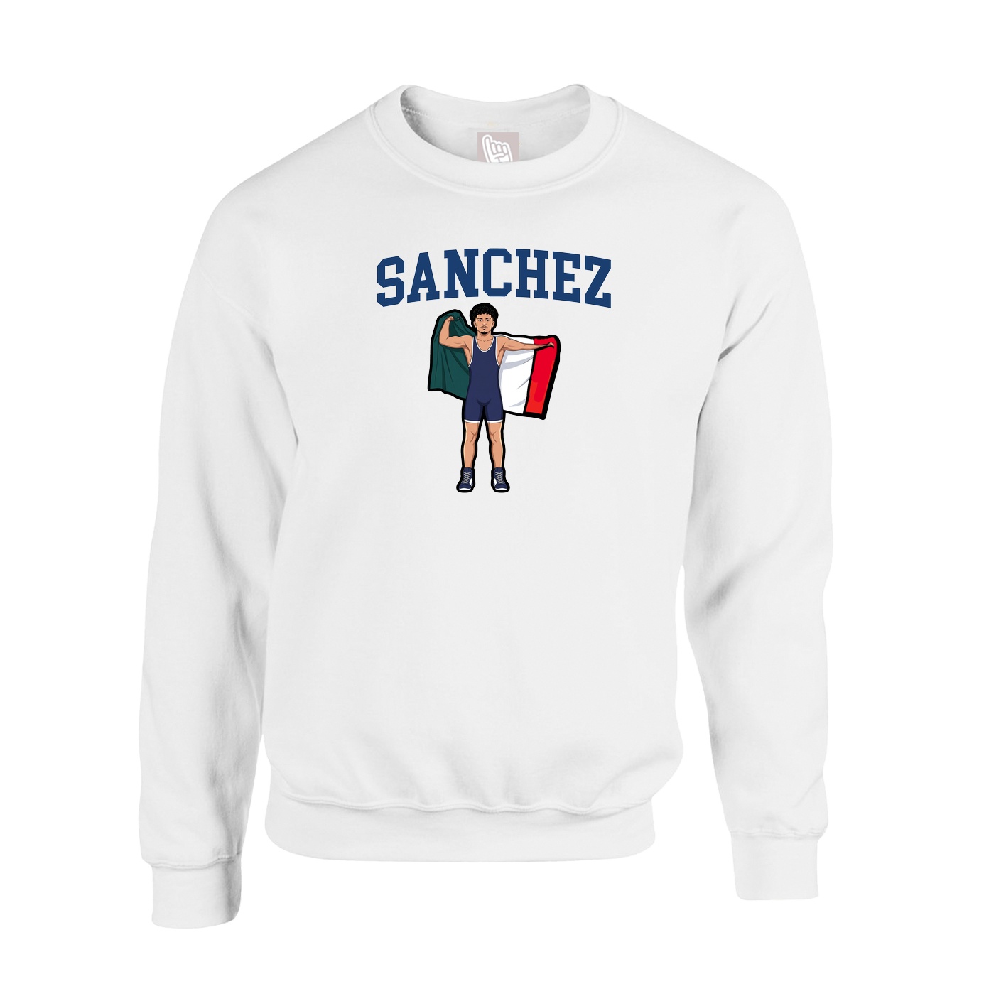 Fleece Crew — Shirsey in White