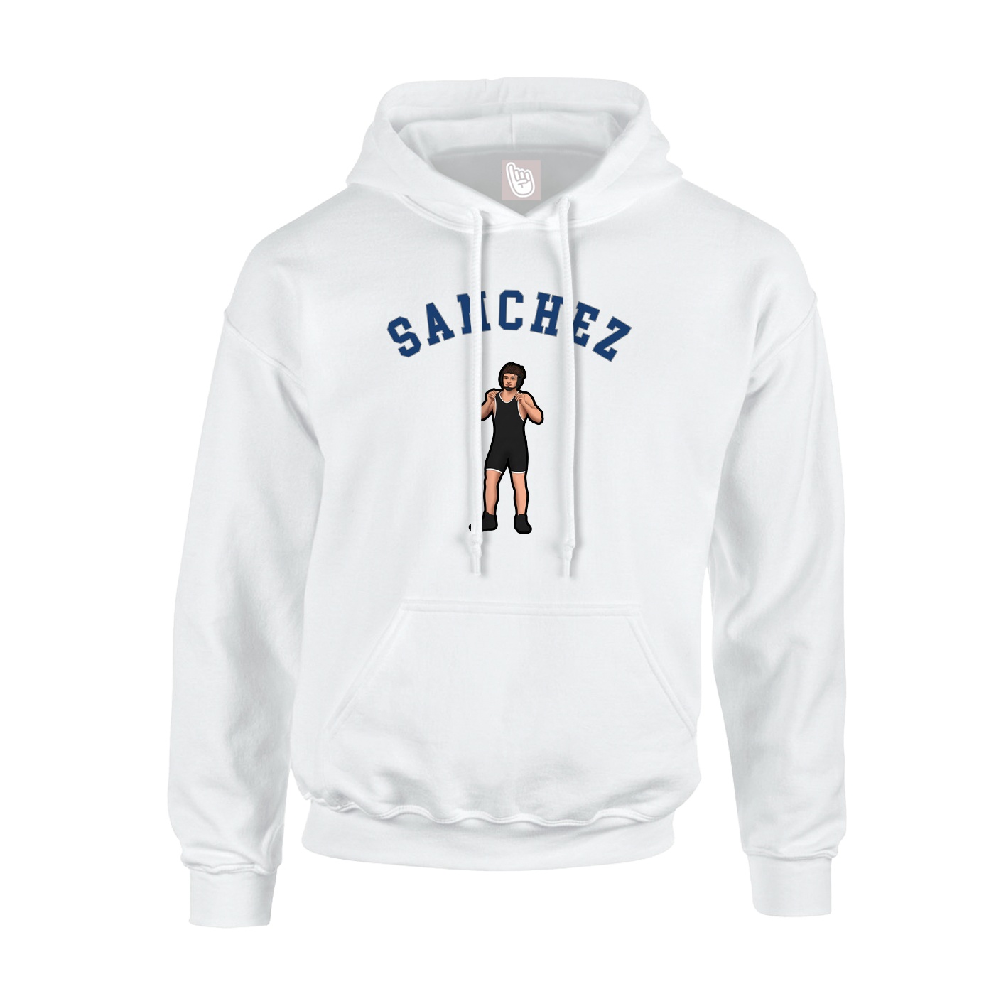 Hoodie — Shirsey Arch in White