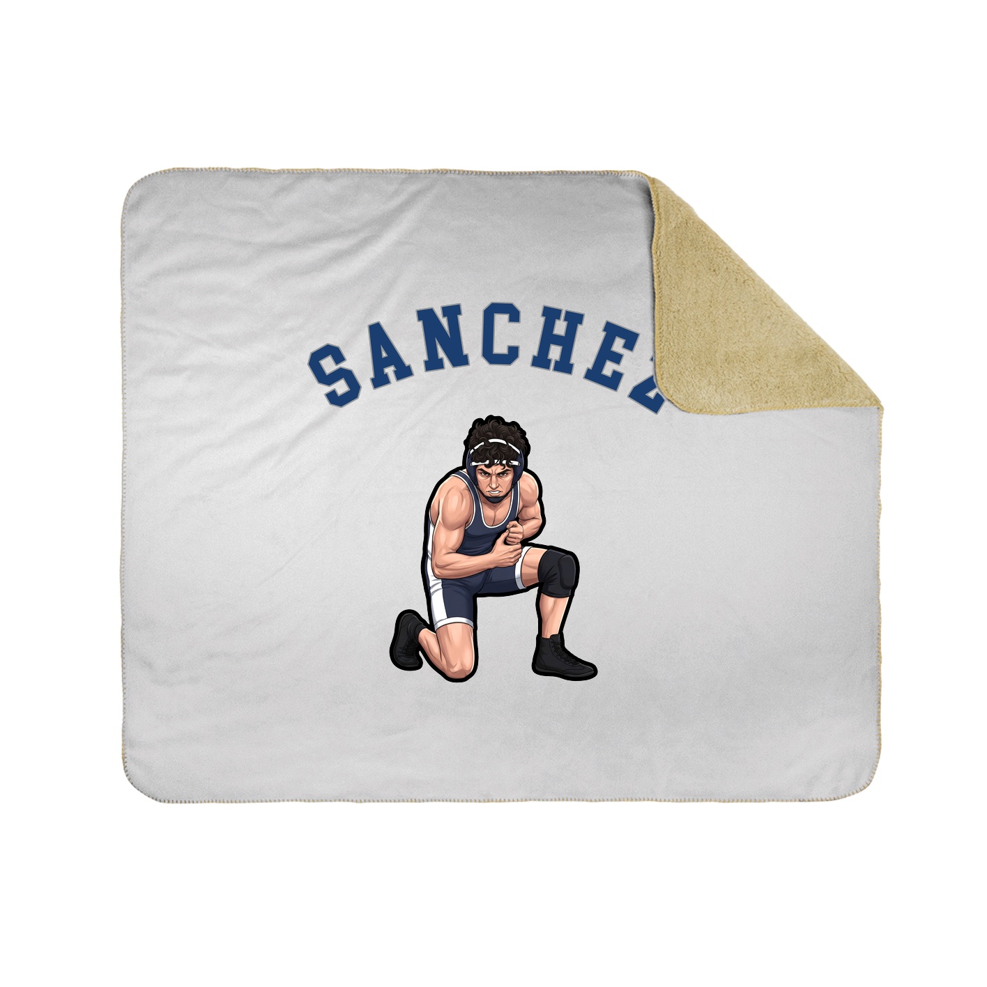 Throw Blanket — Shirsey Arch in White