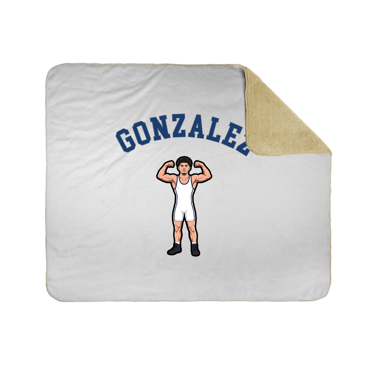 Throw Blanket — Shirsey Arch in White