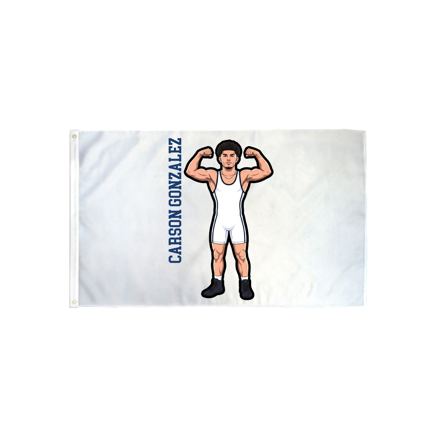 3x5 Flag — Name Vertical in Classic