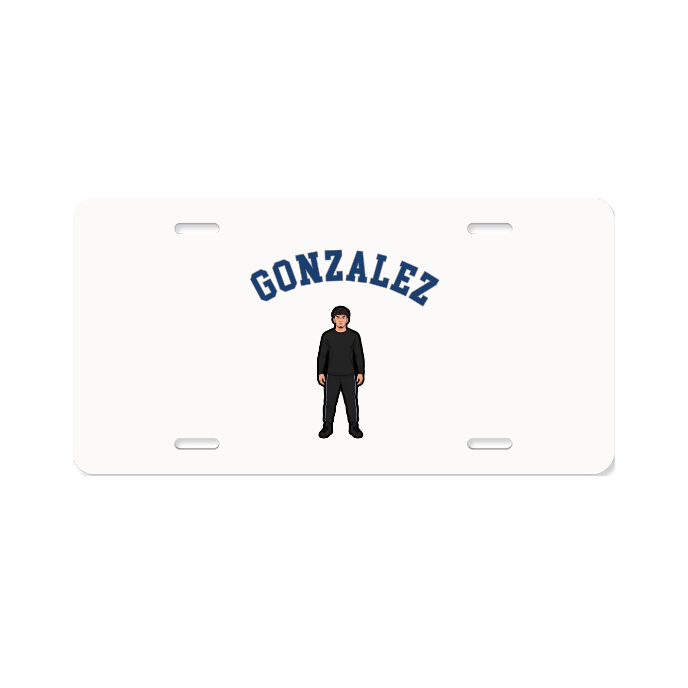 License Plate — Shirsey Arch in Classic